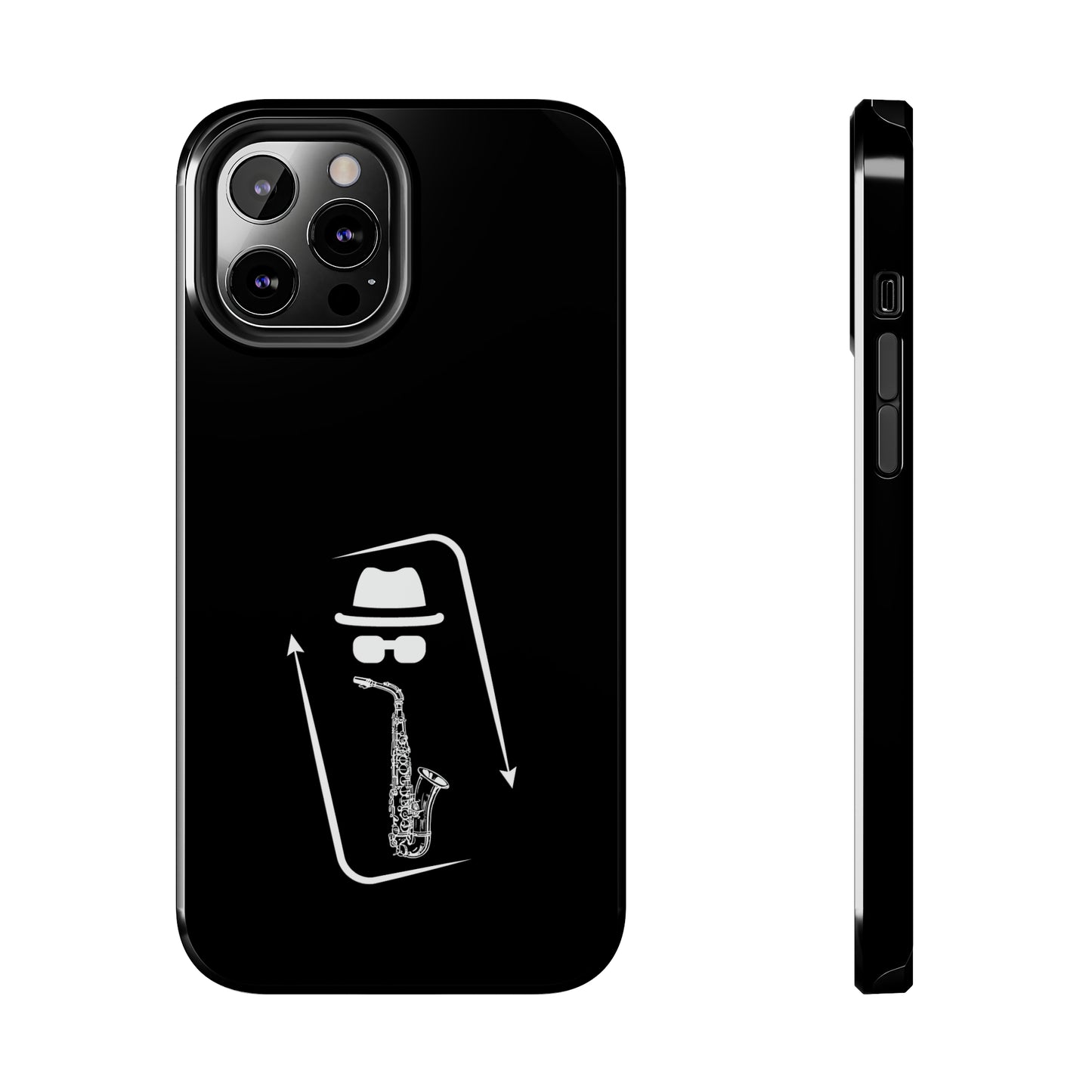 Mysterious Saxophone Man | Mostly iPhone Cases | MIC