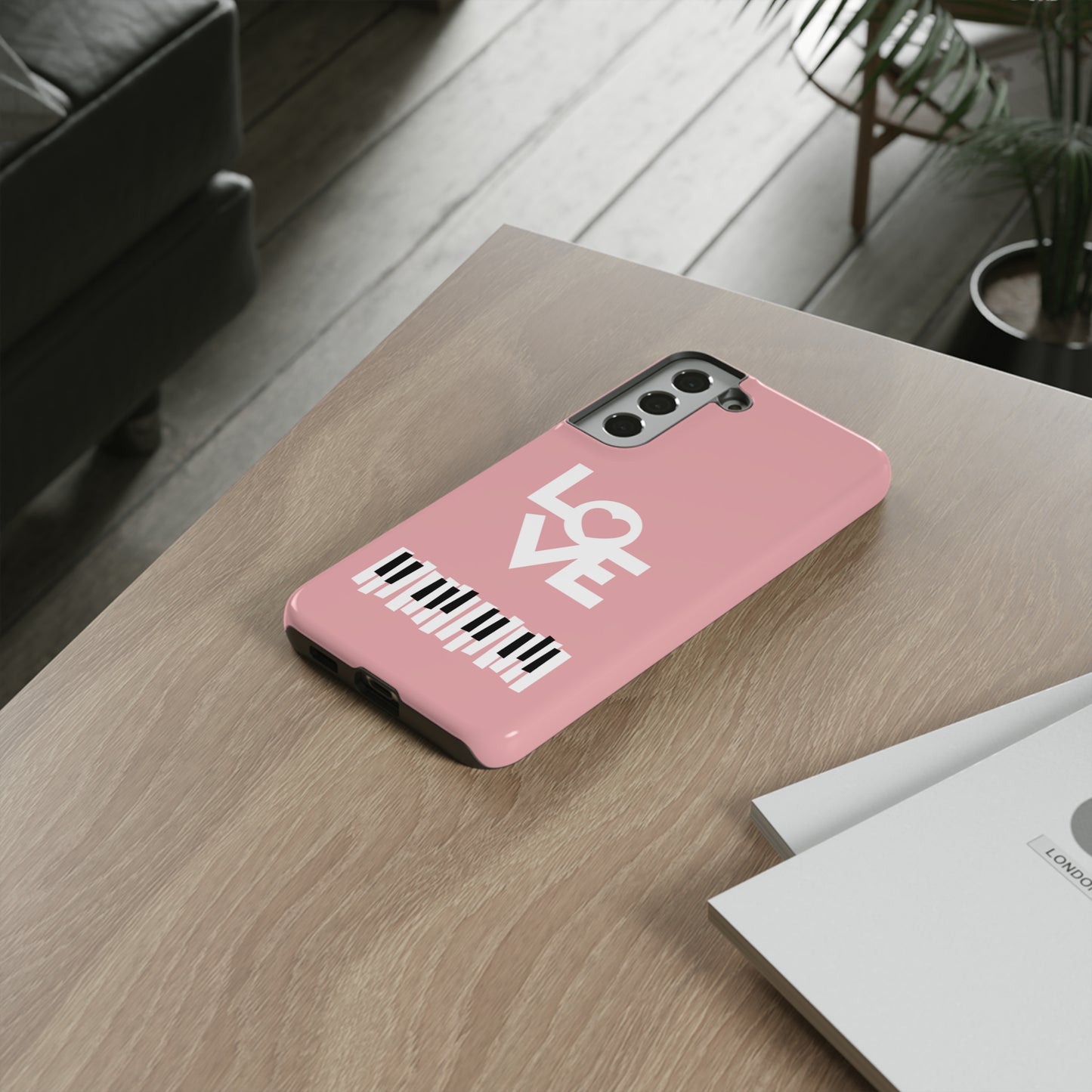 Pinkish Piano Love | Mostly Android Cases | MAC