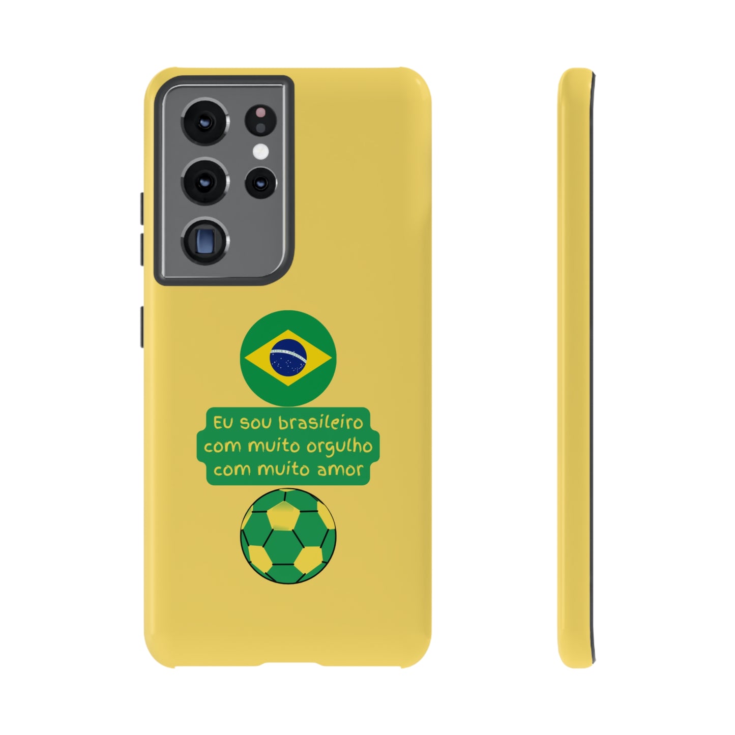 Brazilian Soccer Eu Sou Brasileiro | Mostly Android Cases | MAC