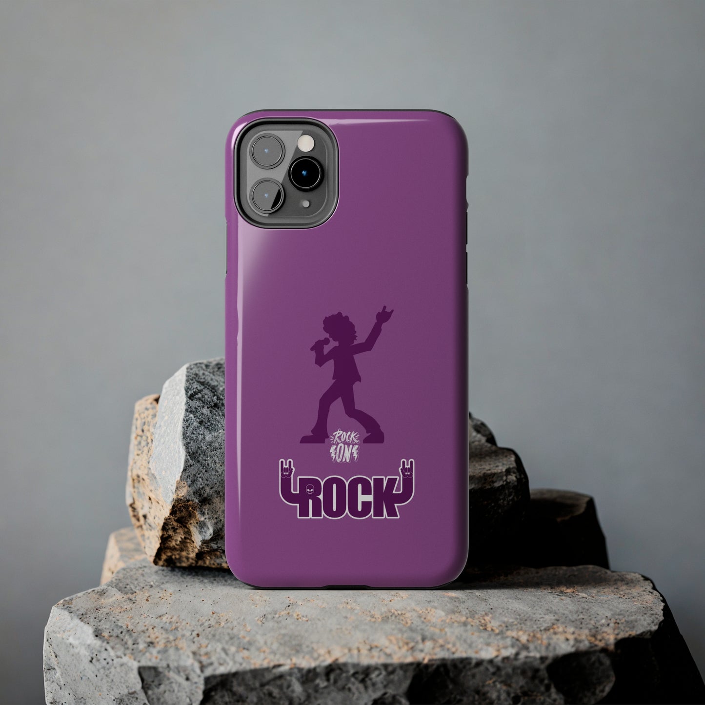 Rock On Purple Rockstar | Mostly iPhone Cases | MIC