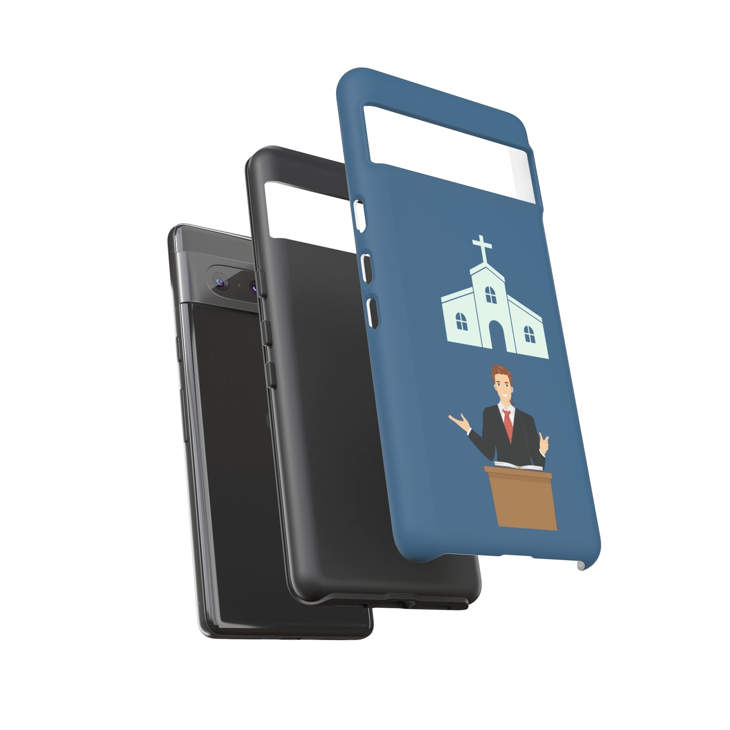 Pastor and Church | Mostly Android Cases | MAC