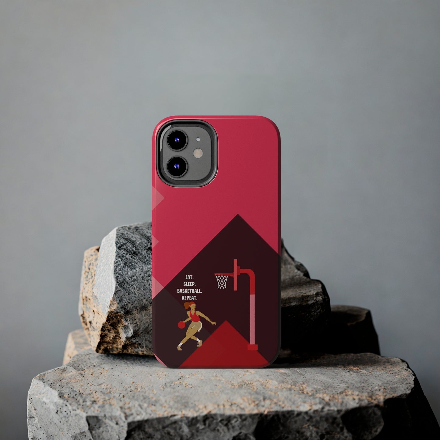 Red Basketball Girl | Mostly iPhone Cases | MIC