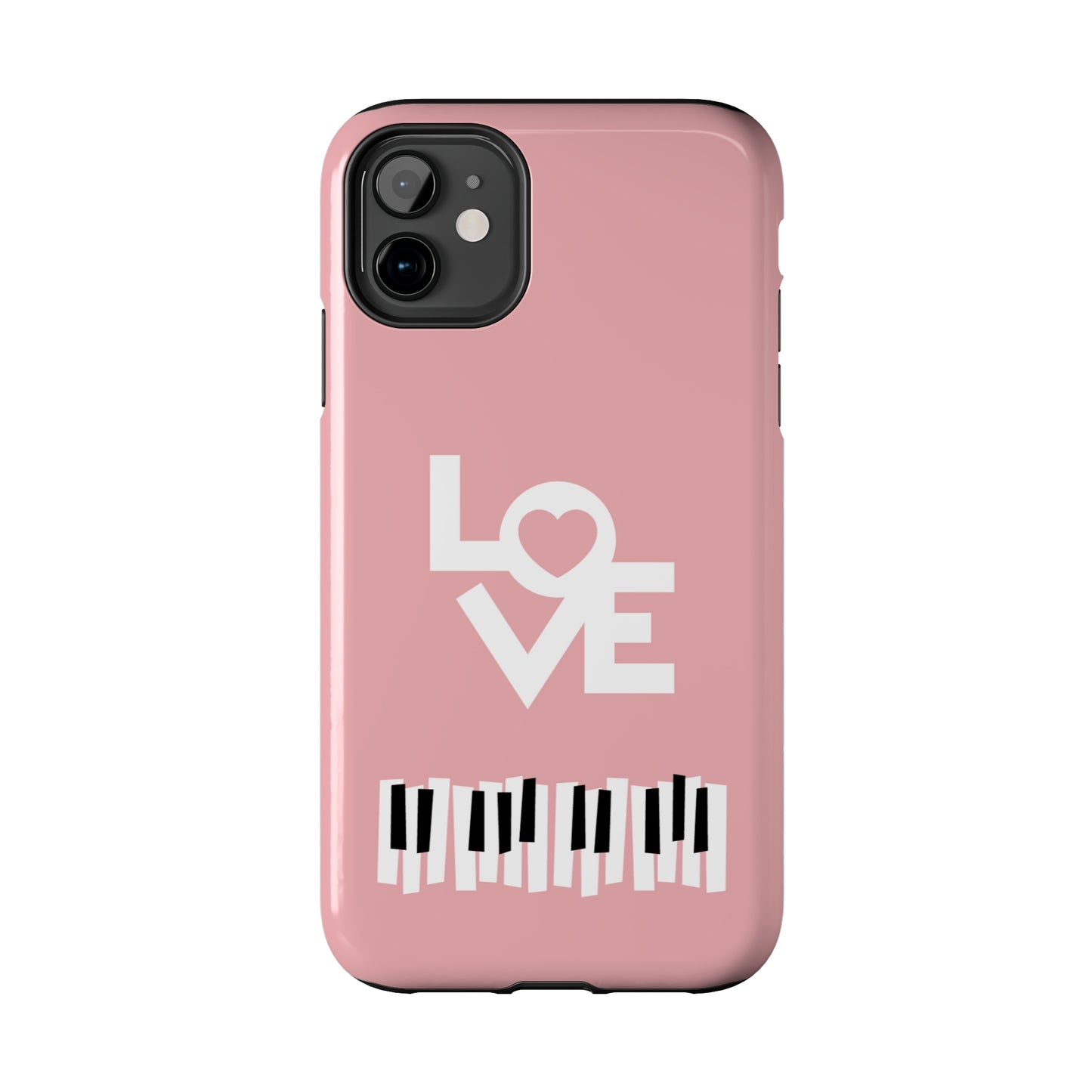 Pinkish Piano Love | Mostly iPhone Cases | MIC