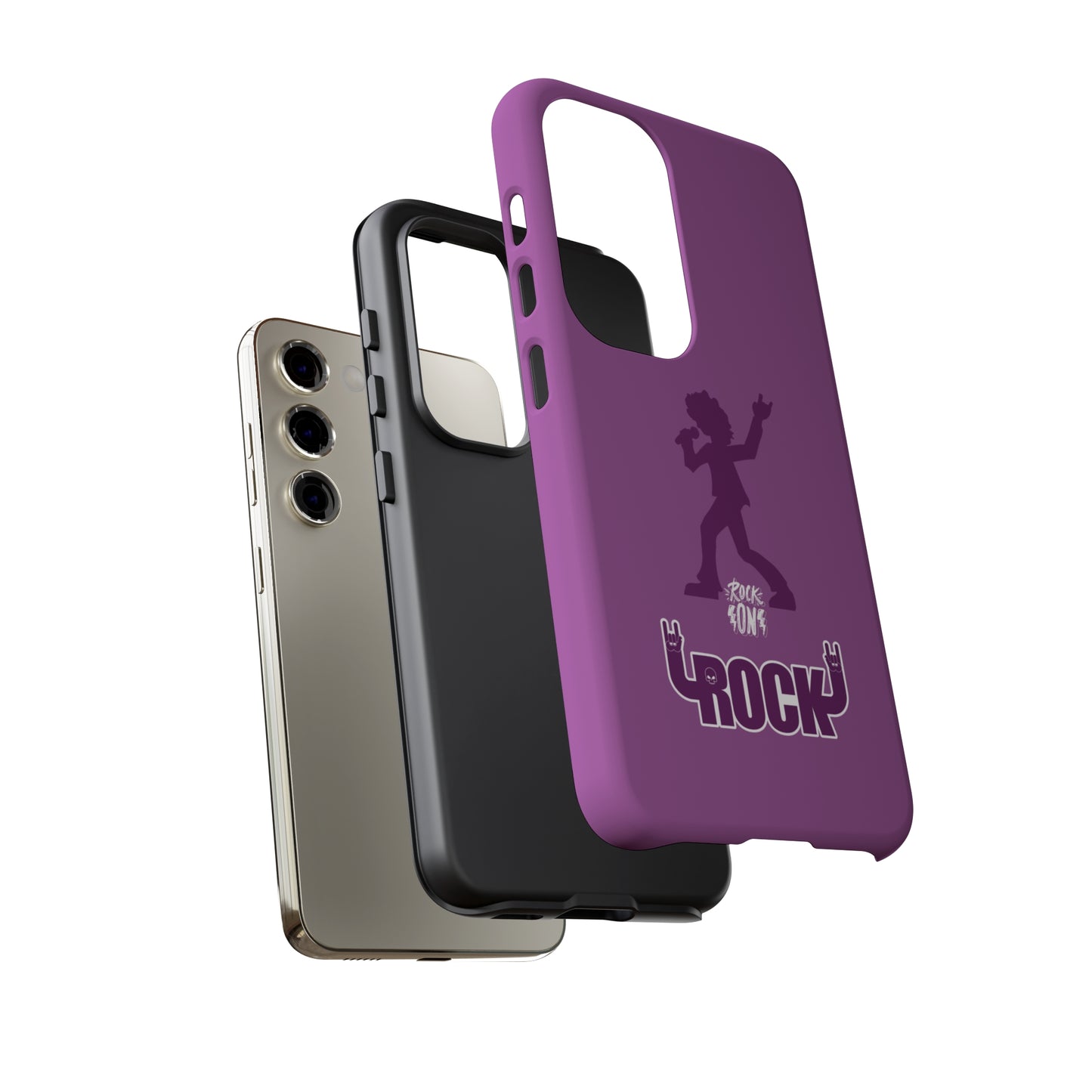 Rock On Purple Rockstar | Mostly Android Cases | MAC