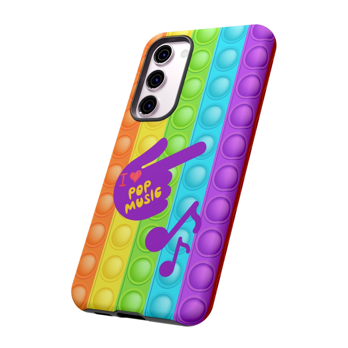 I Love Pop Music | Mostly Android Cases | MAC (not an actual pop it game)