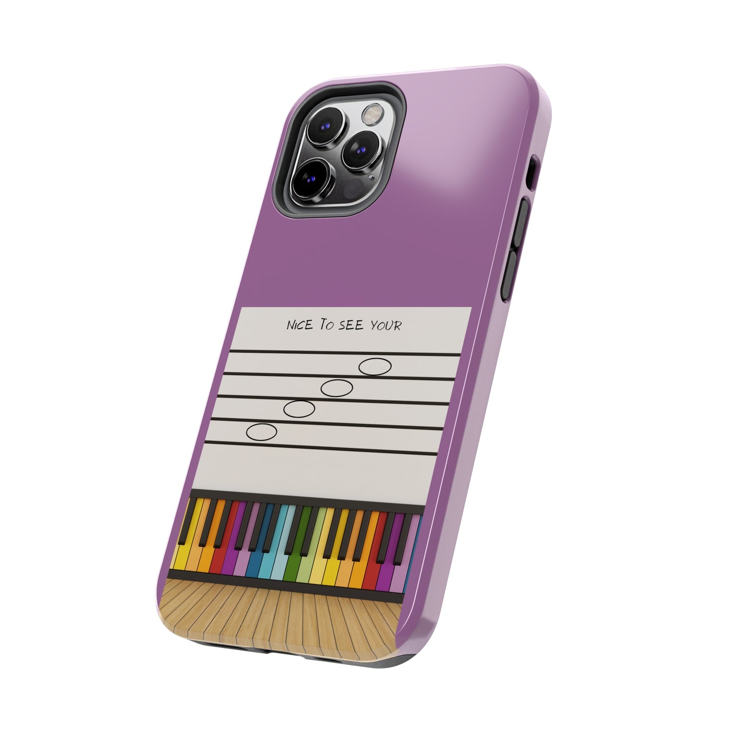 Purple Nice To See Your Face | Mostly iPhone Cases | MIC