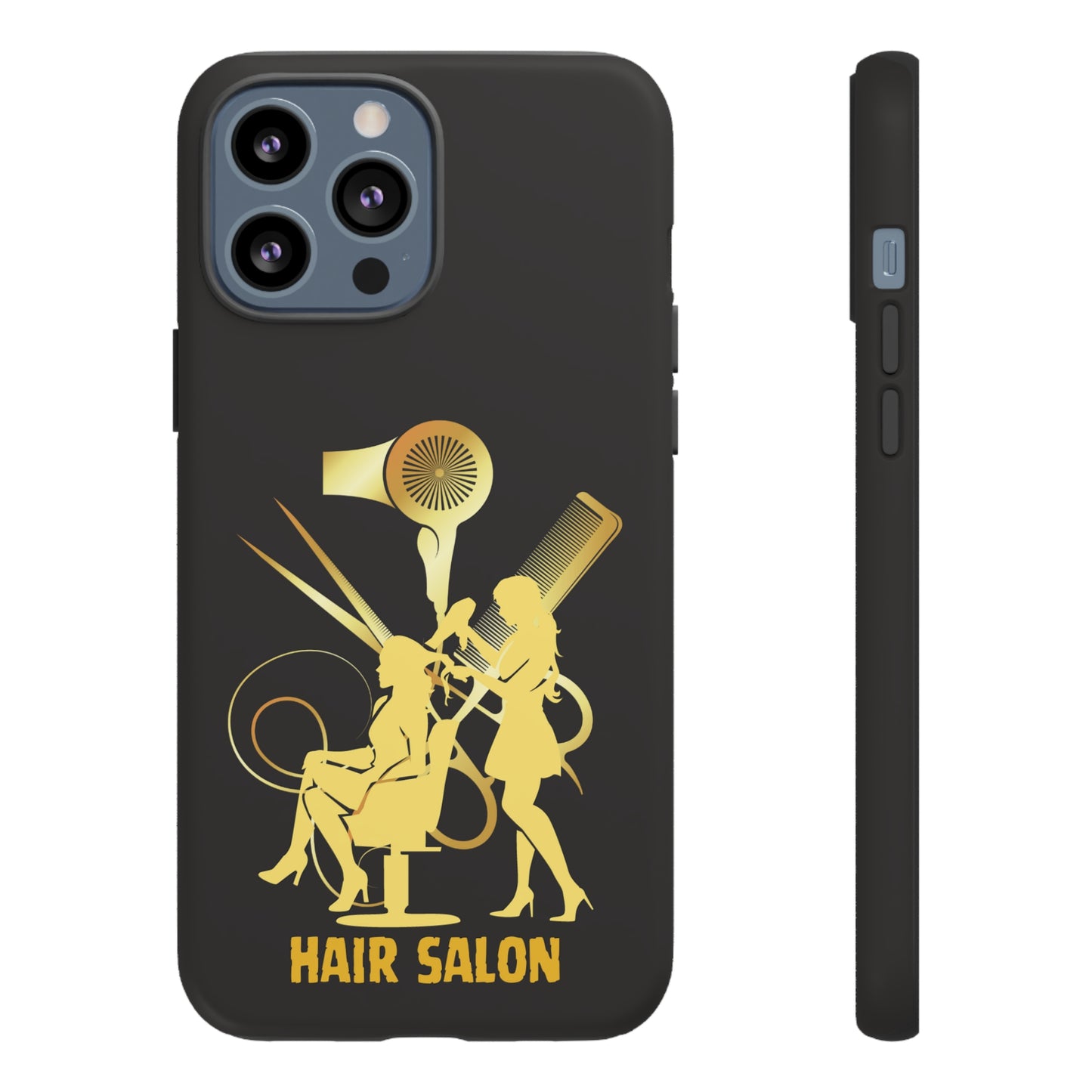 Black and Gold Hair Salon | Mostly Android Phone Cases | MAC