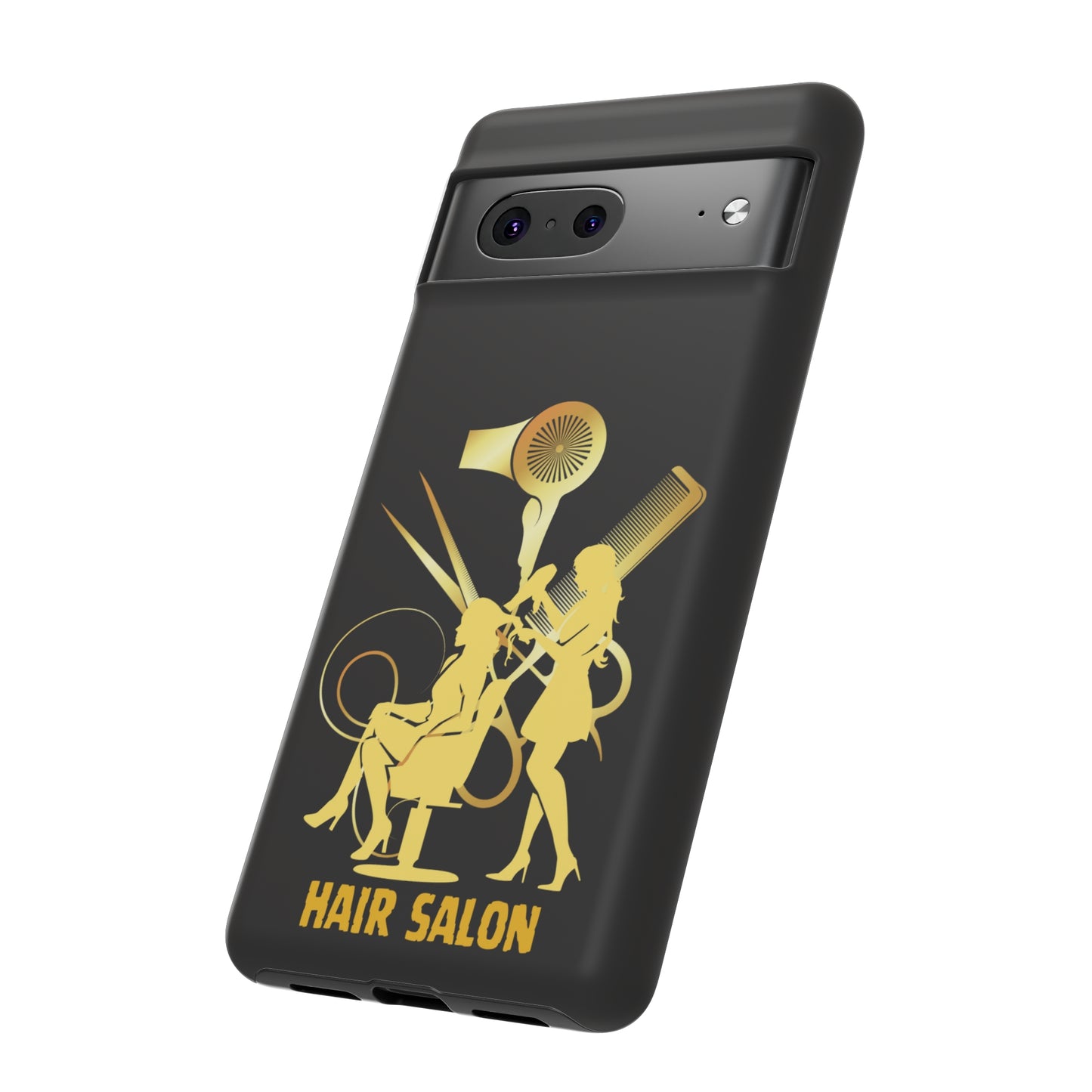 Black and Gold Hair Salon | Mostly Android Phone Cases | MAC