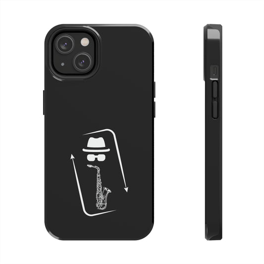 Mysterious Saxophone Man | Mostly iPhone Cases | MIC