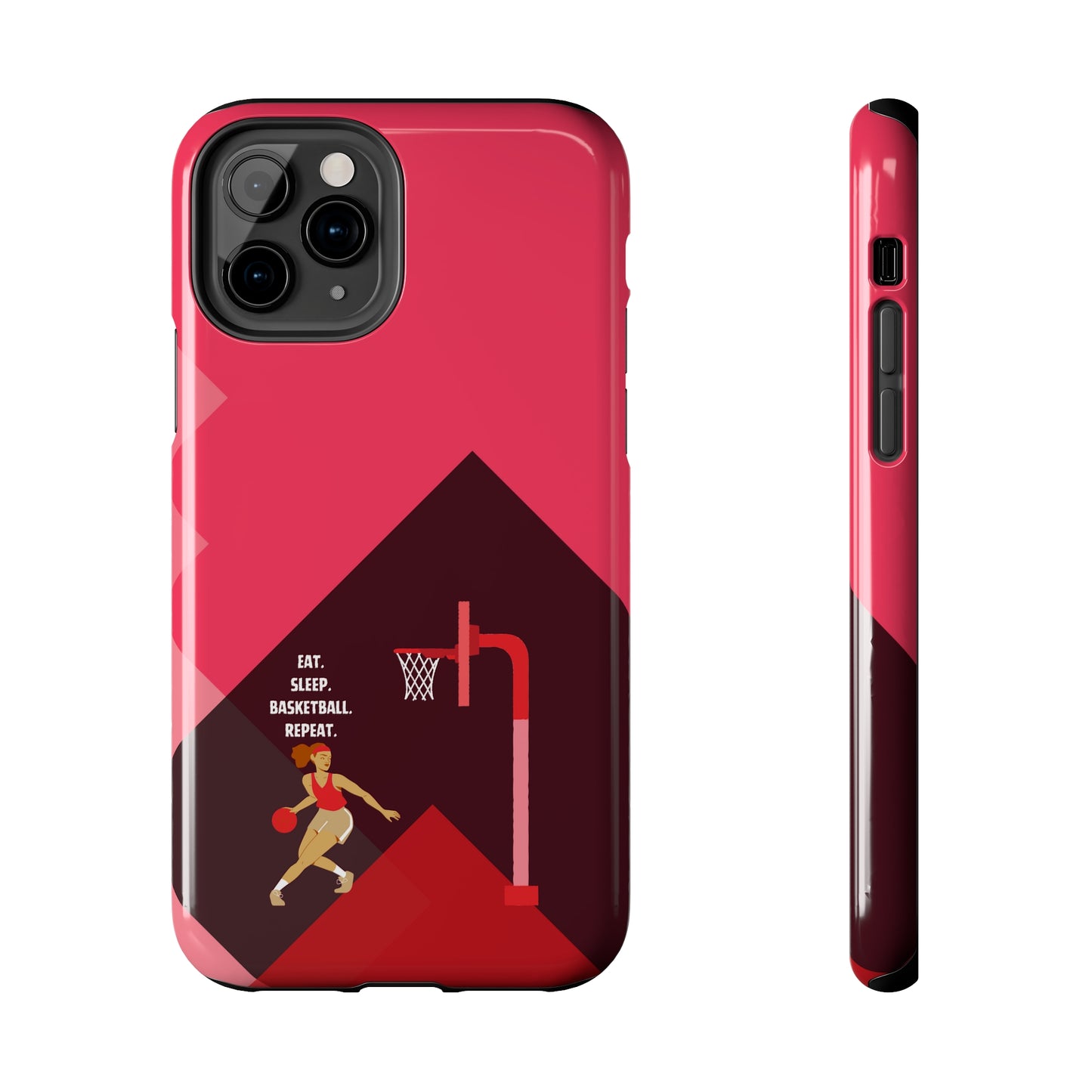 Red Basketball Girl | Mostly iPhone Cases | MIC