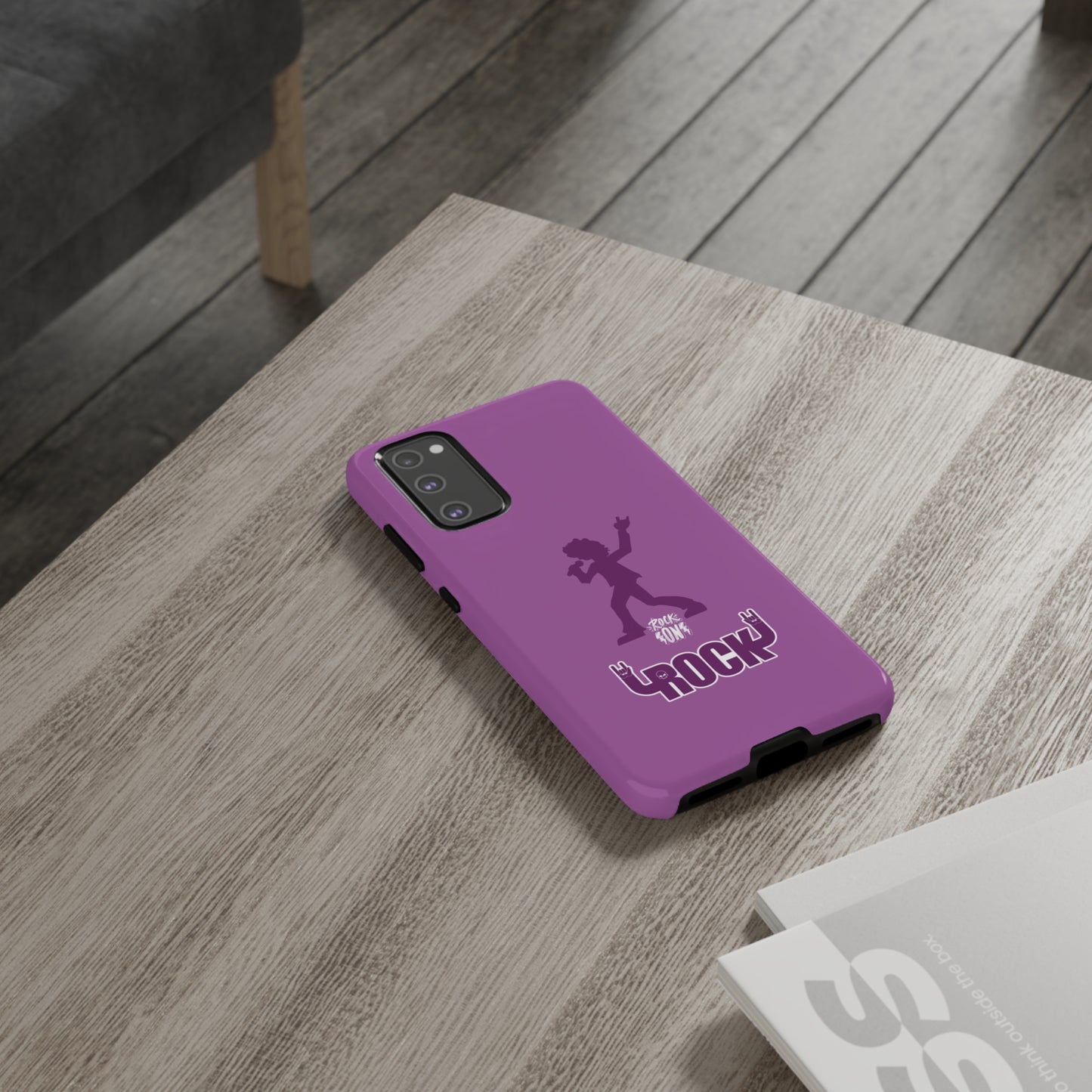 Rock On Purple Rockstar | Mostly Android Cases | MAC