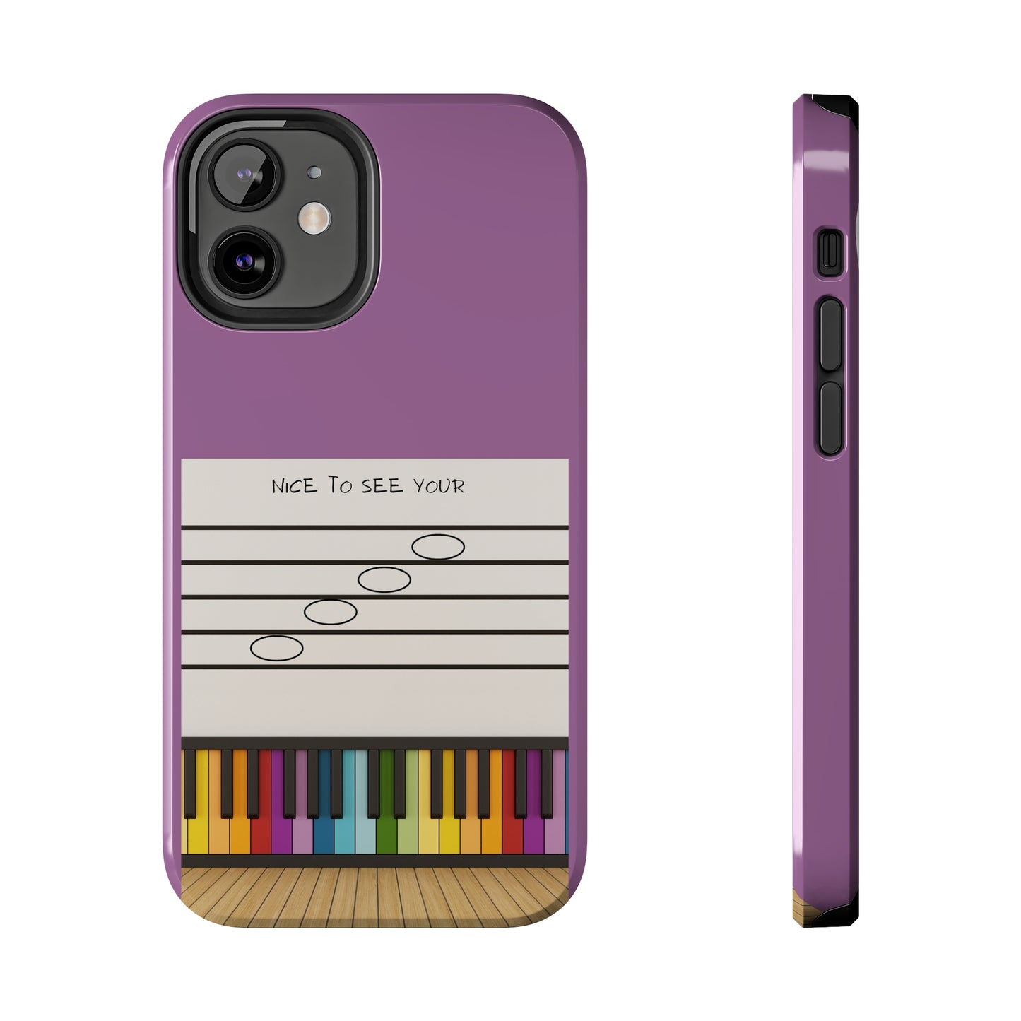 Purple Nice To See Your Face | Mostly iPhone Cases | MIC