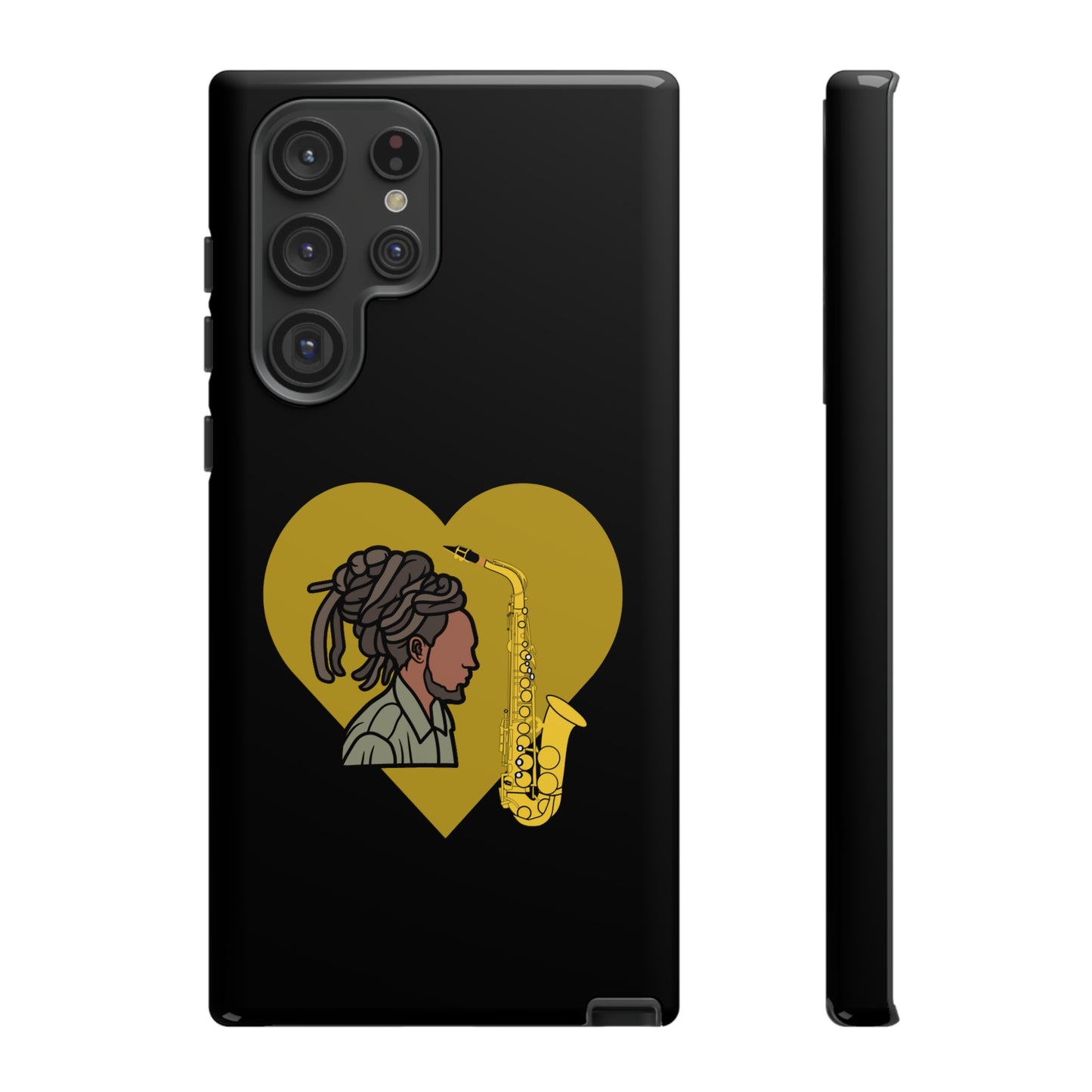 Dreadlock Man With Golden Heart | Mostly Android Cases |