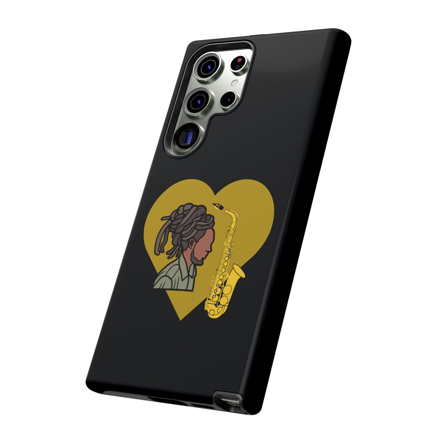 Dreadlock Man With Golden Heart | Mostly Android Cases |