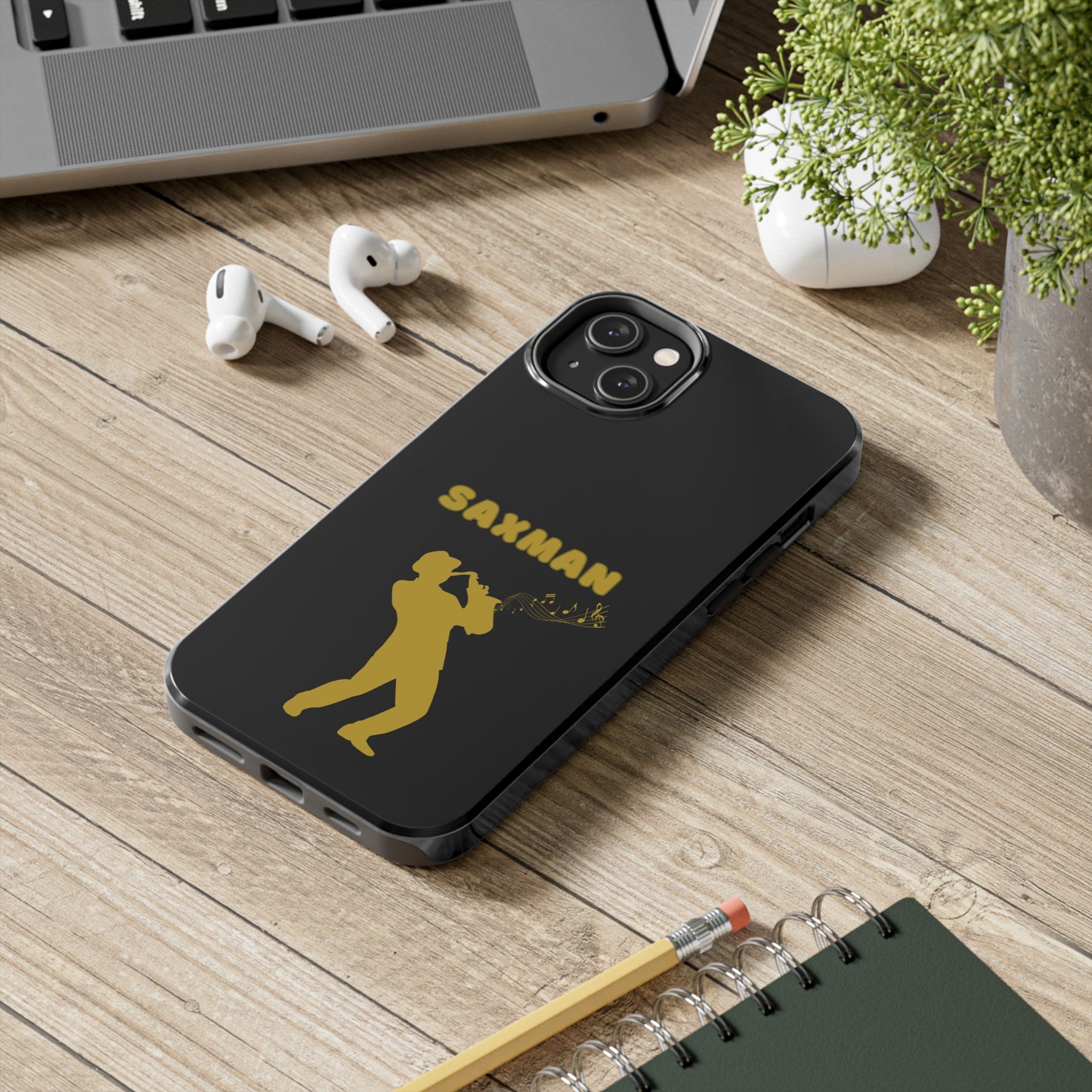 Gold Sax Man | Mostly iPhone Cases | MIC