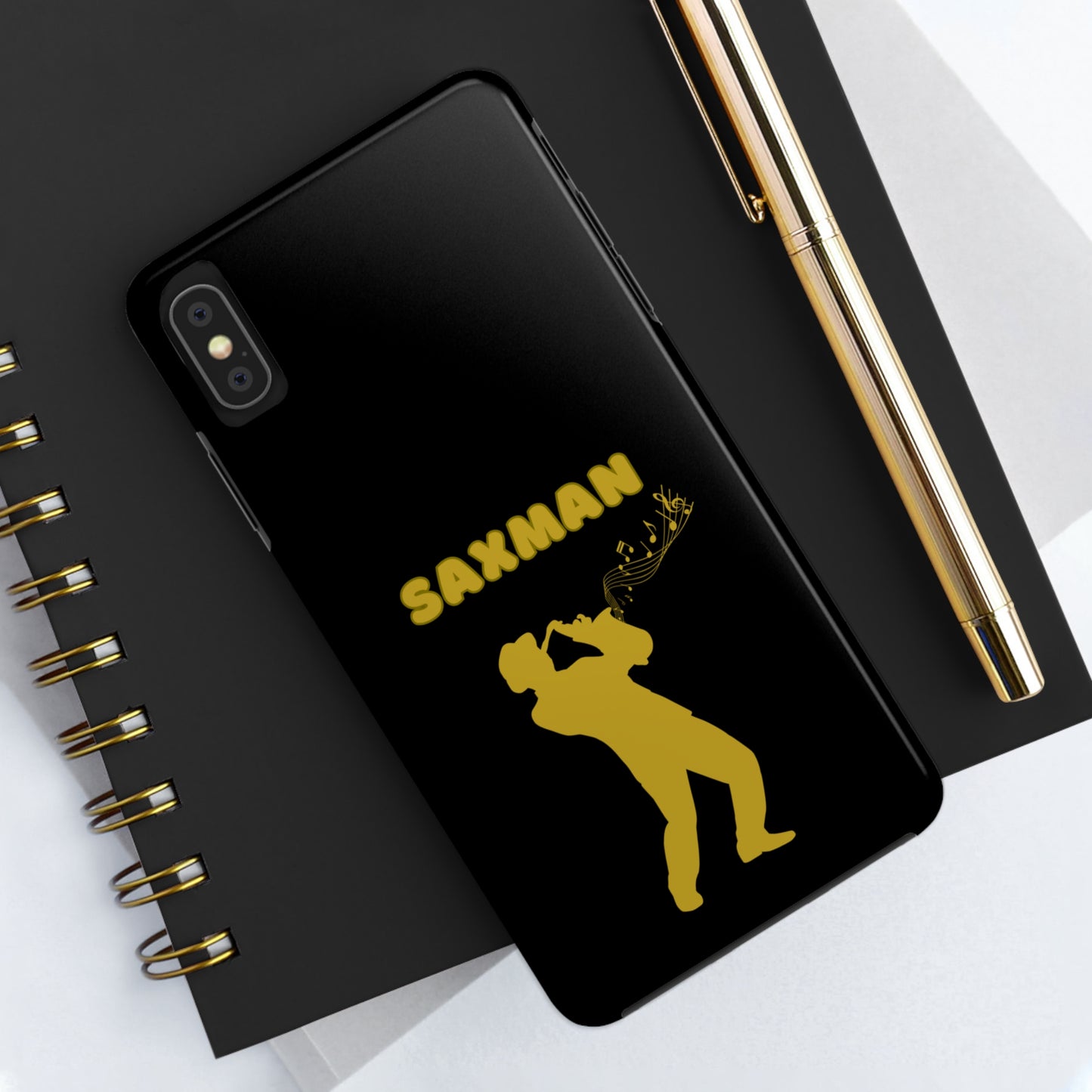 Gold Sax Man | Mostly iPhone Cases | MIC