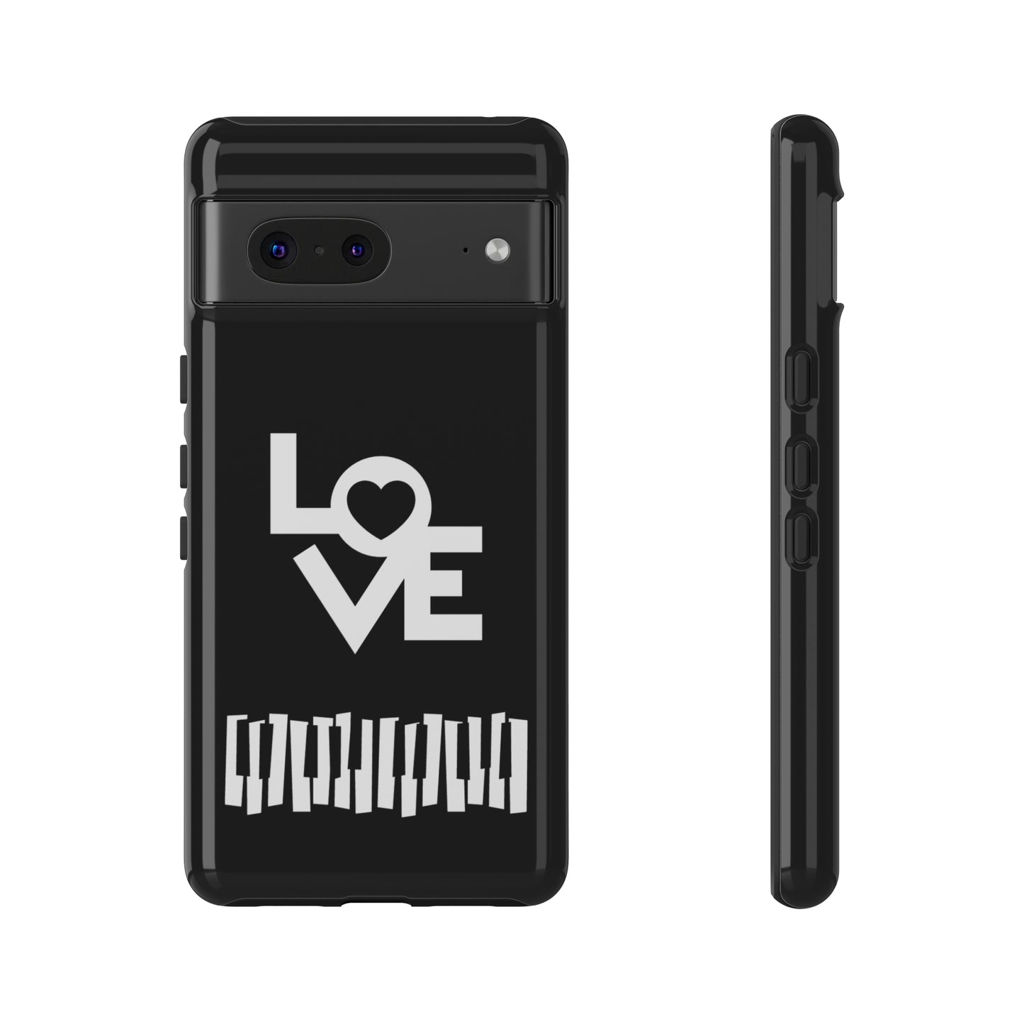 Black Piano Love | Mostly Android Cases | MAC