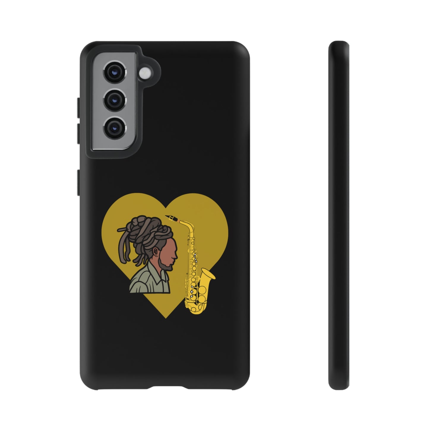 Dreadlock Man With Golden Heart | Mostly Android Cases |