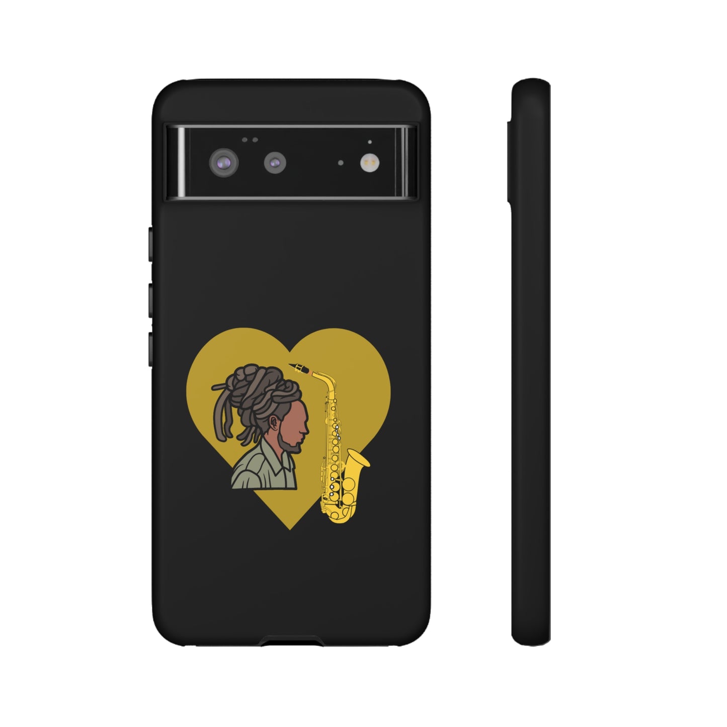 Dreadlock Man With Golden Heart | Mostly Android Cases |