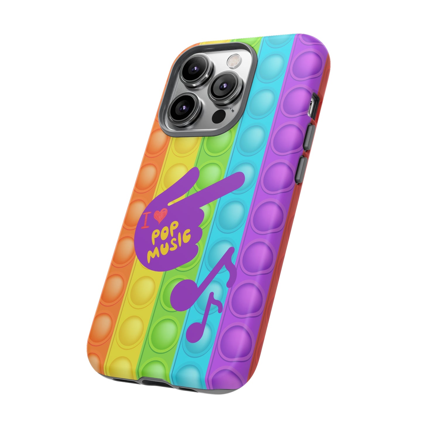 I Love Pop Music | Mostly Android Cases | MAC (not an actual pop it game)