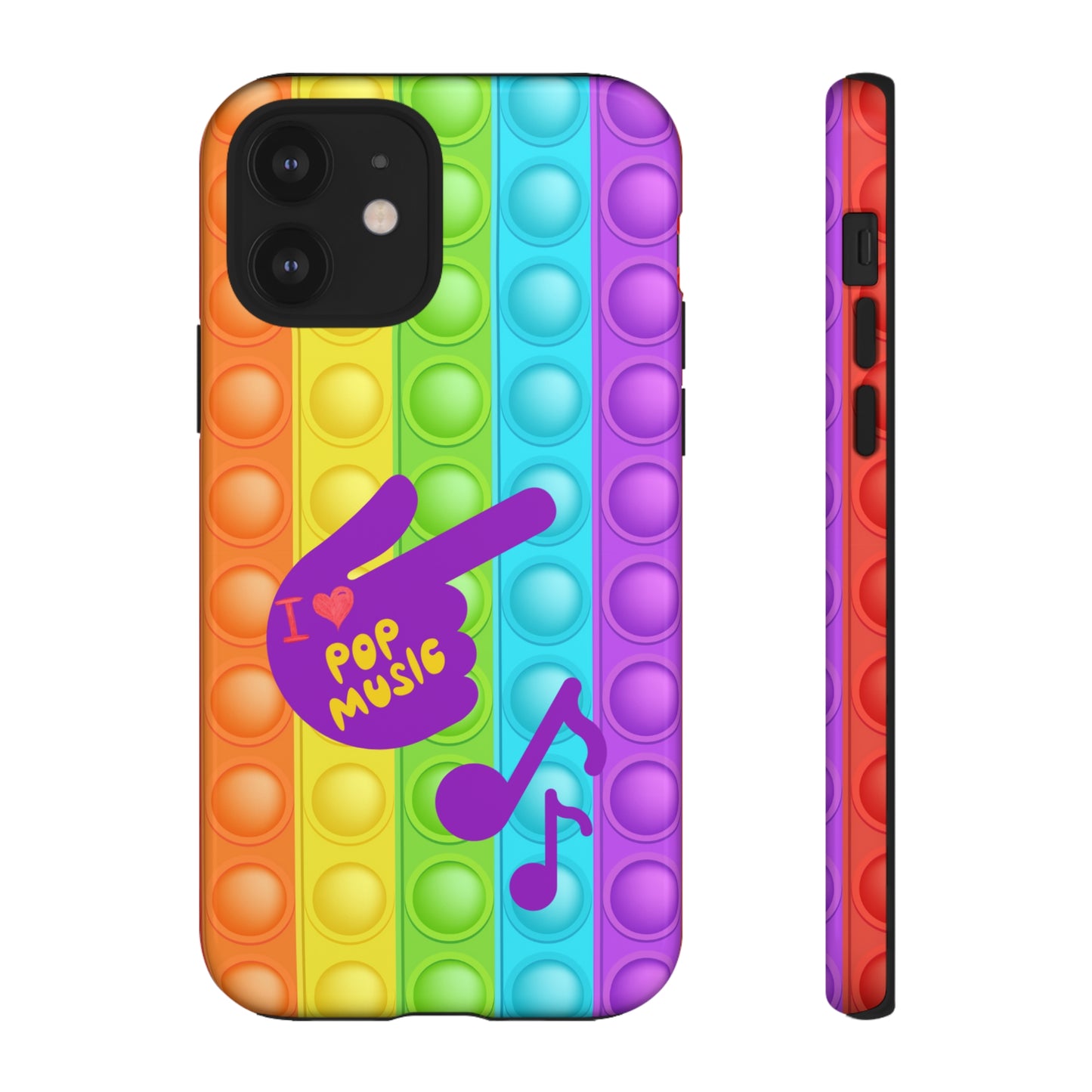 I Love Pop Music | Mostly Android Cases | MAC (not an actual pop it game)