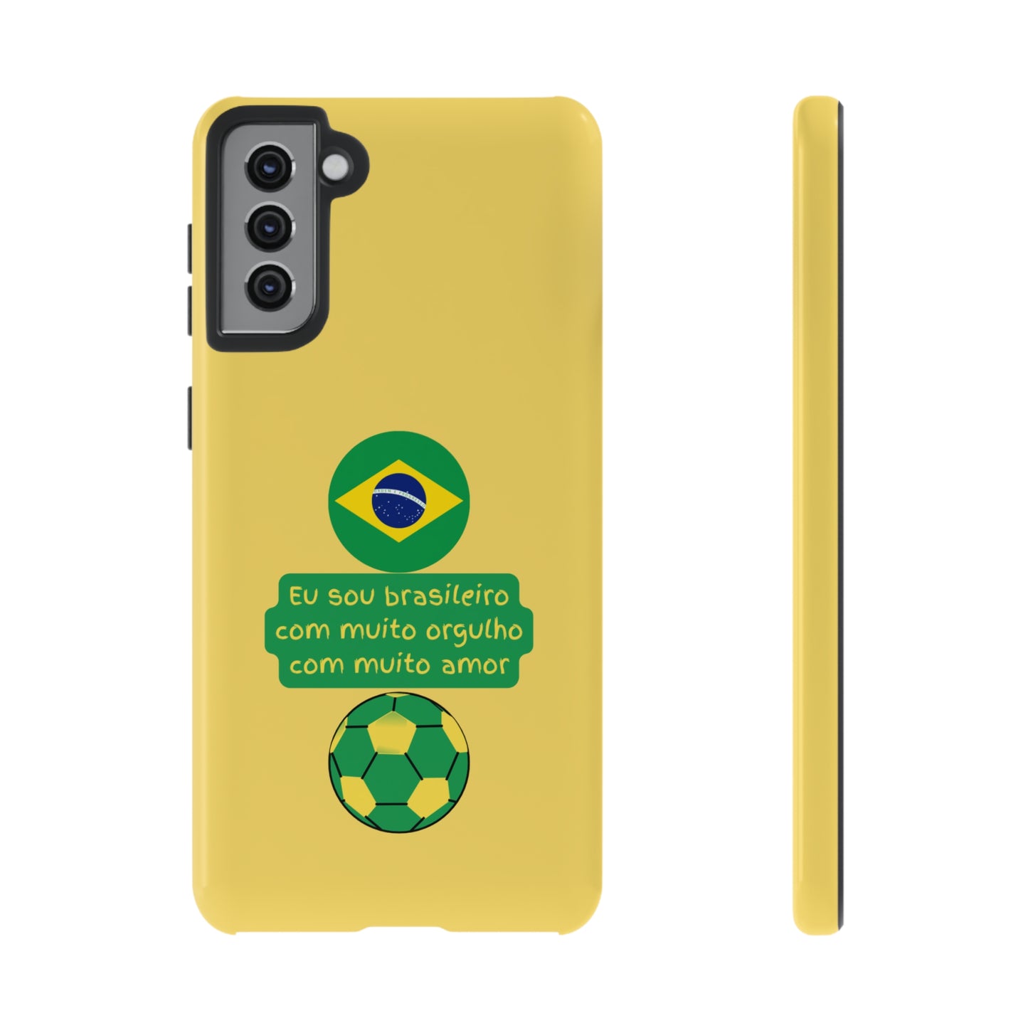 Brazilian Soccer Eu Sou Brasileiro | Mostly Android Cases | MAC