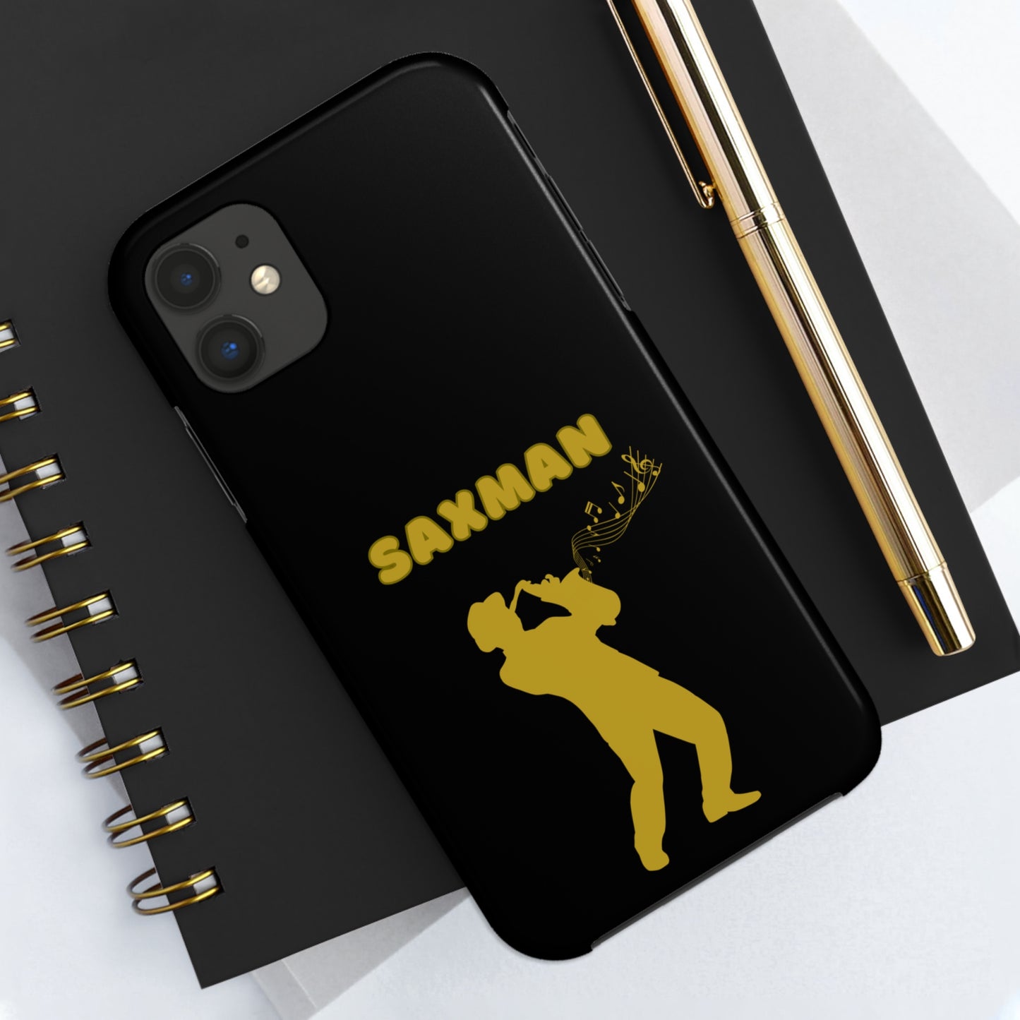 Gold Sax Man | Mostly iPhone Cases | MIC