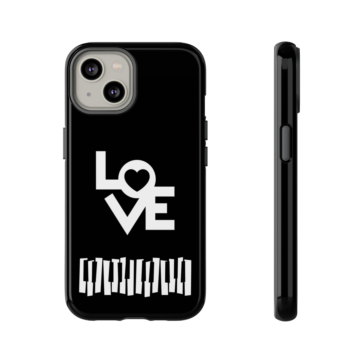 Black Piano Love | Mostly Android Cases | MAC