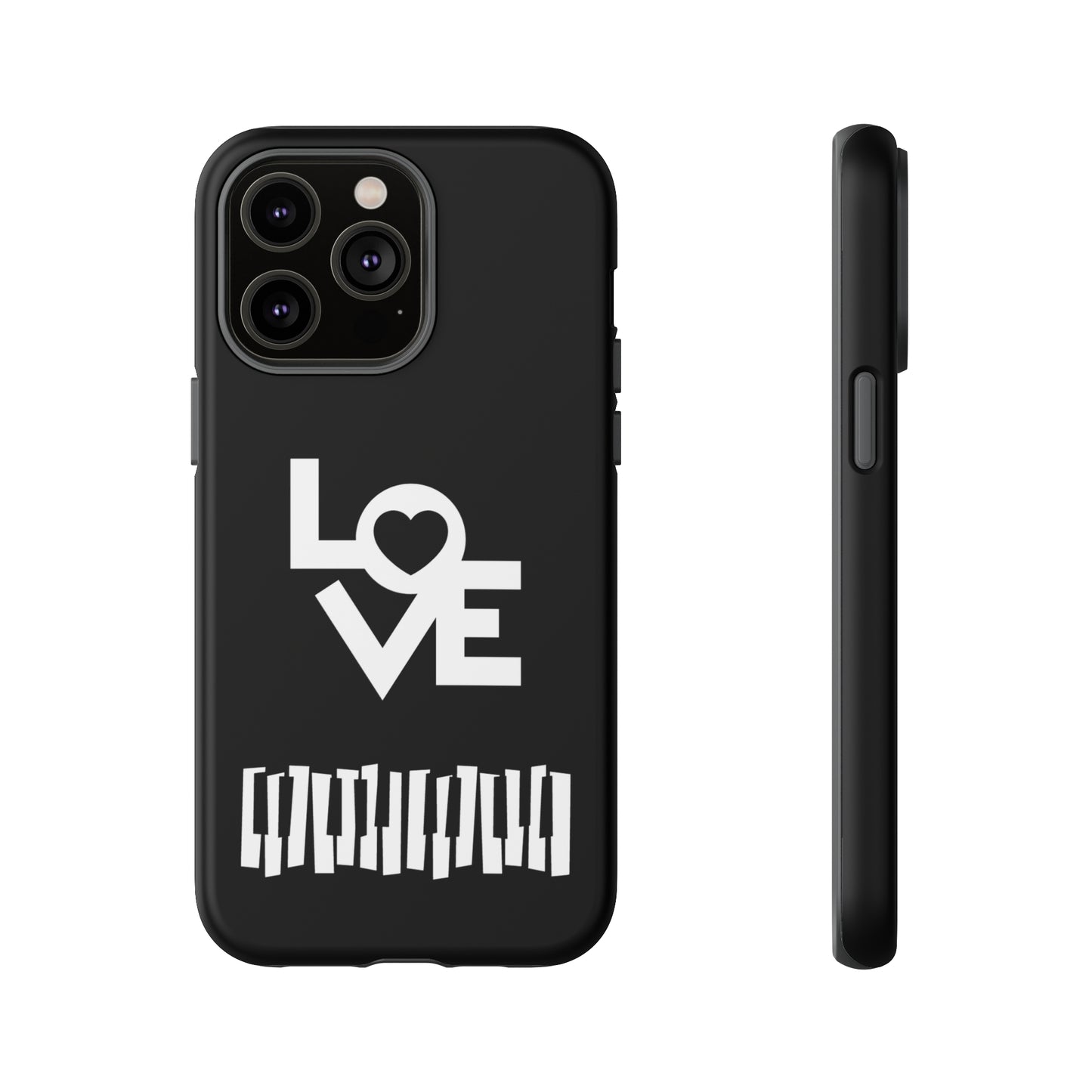 Black Piano Love | Mostly Android Cases | MAC