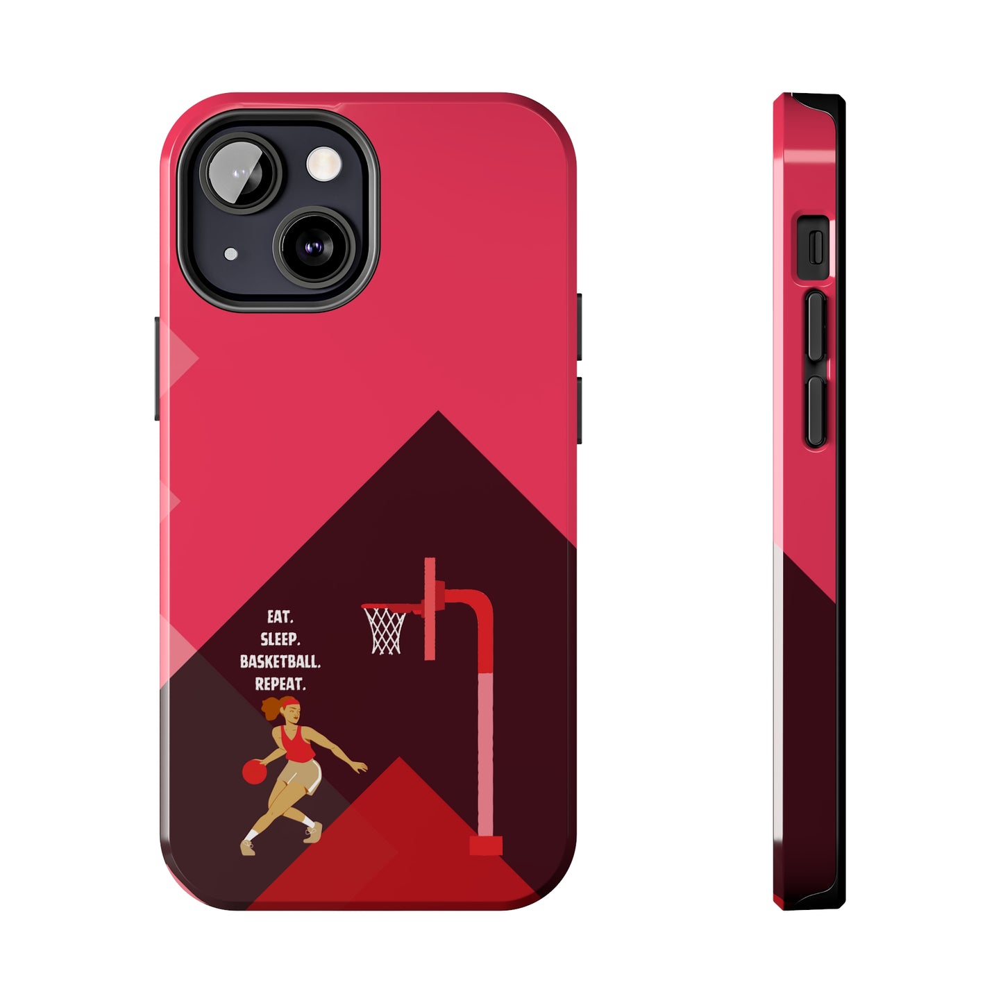 Red Basketball Girl | Mostly iPhone Cases | MIC