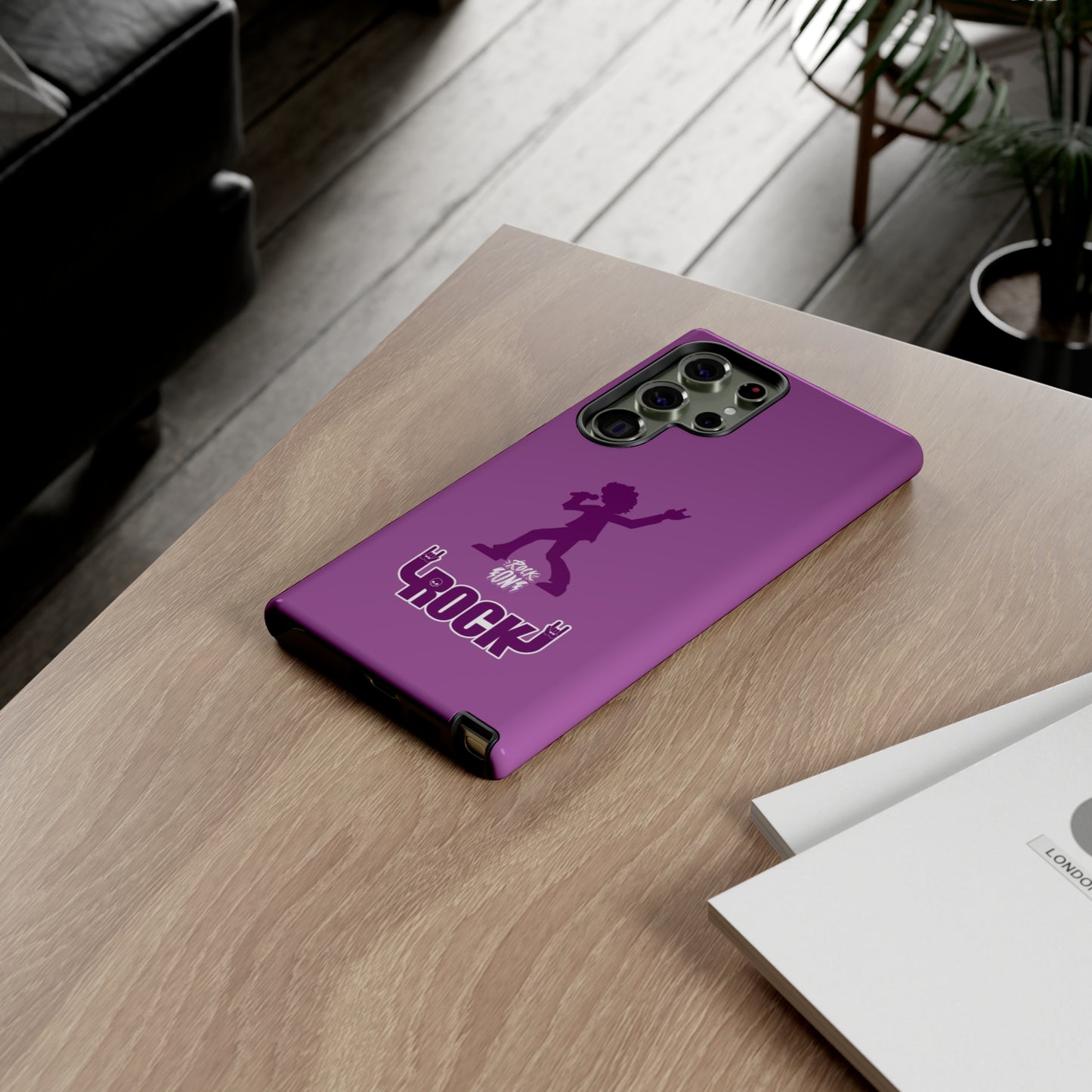 Rock On Purple Rockstar | Mostly Android Cases | MAC