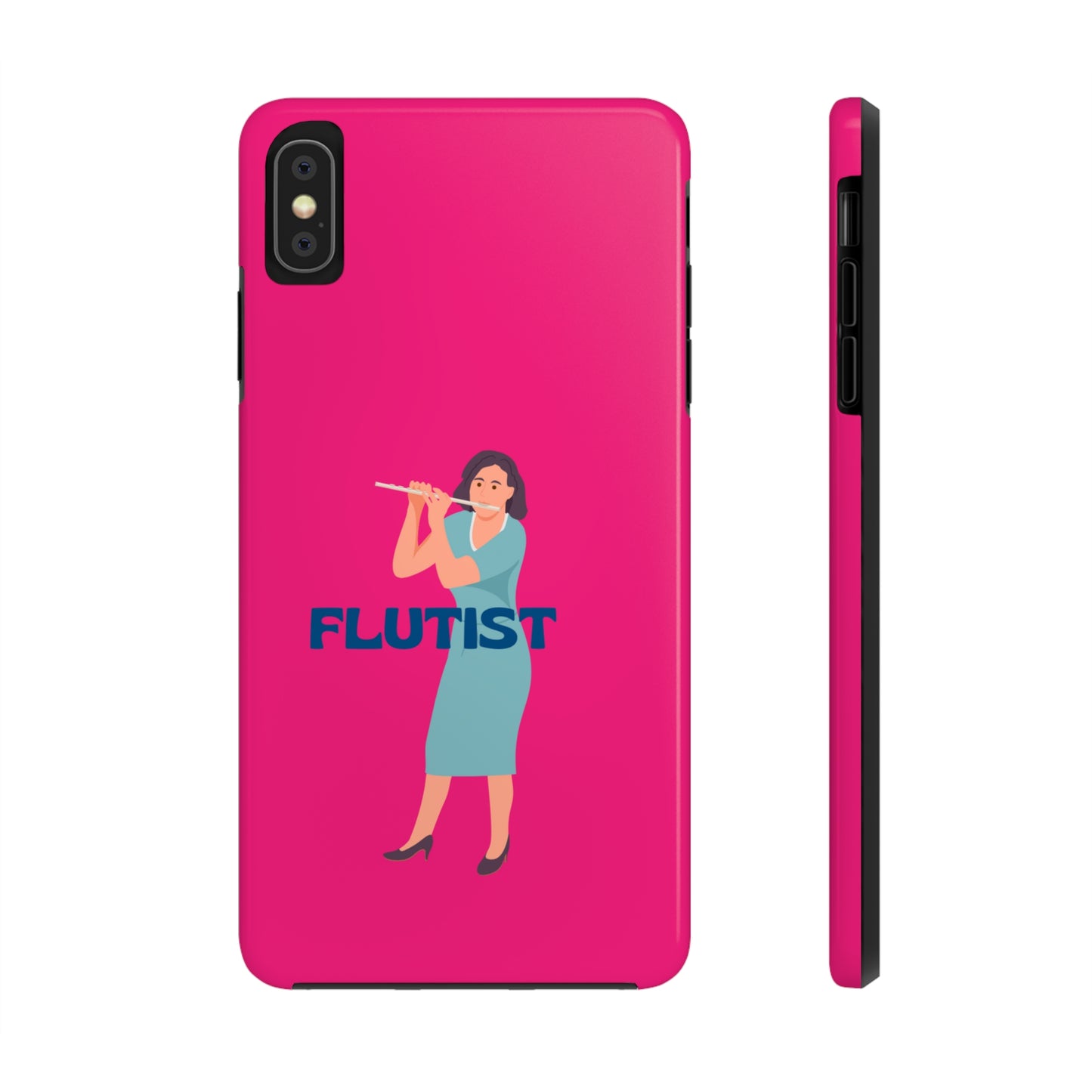 Standing Lady Flutist | Mostly iPhone Cases | MIC