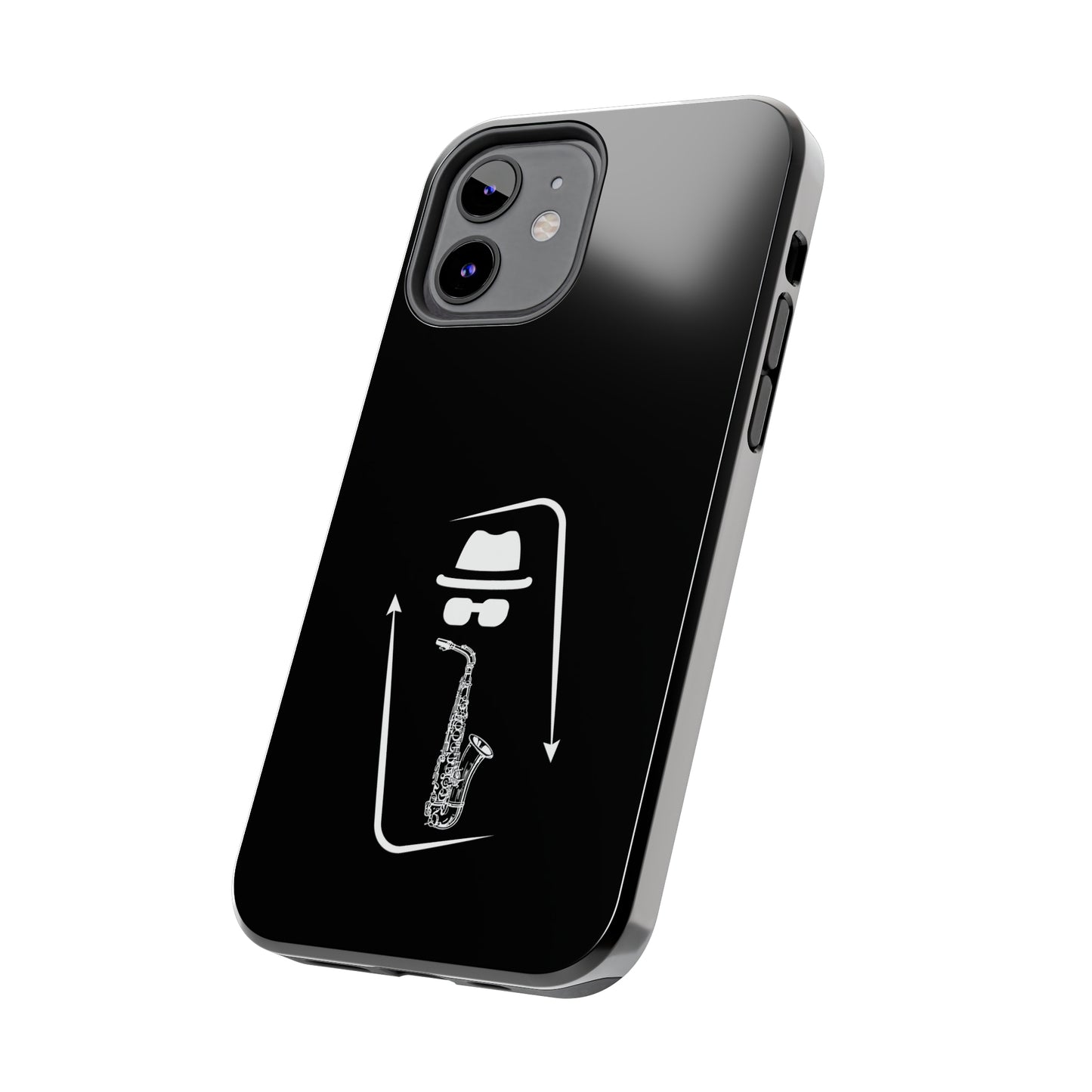 Mysterious Saxophone Man | Mostly iPhone Cases | MIC