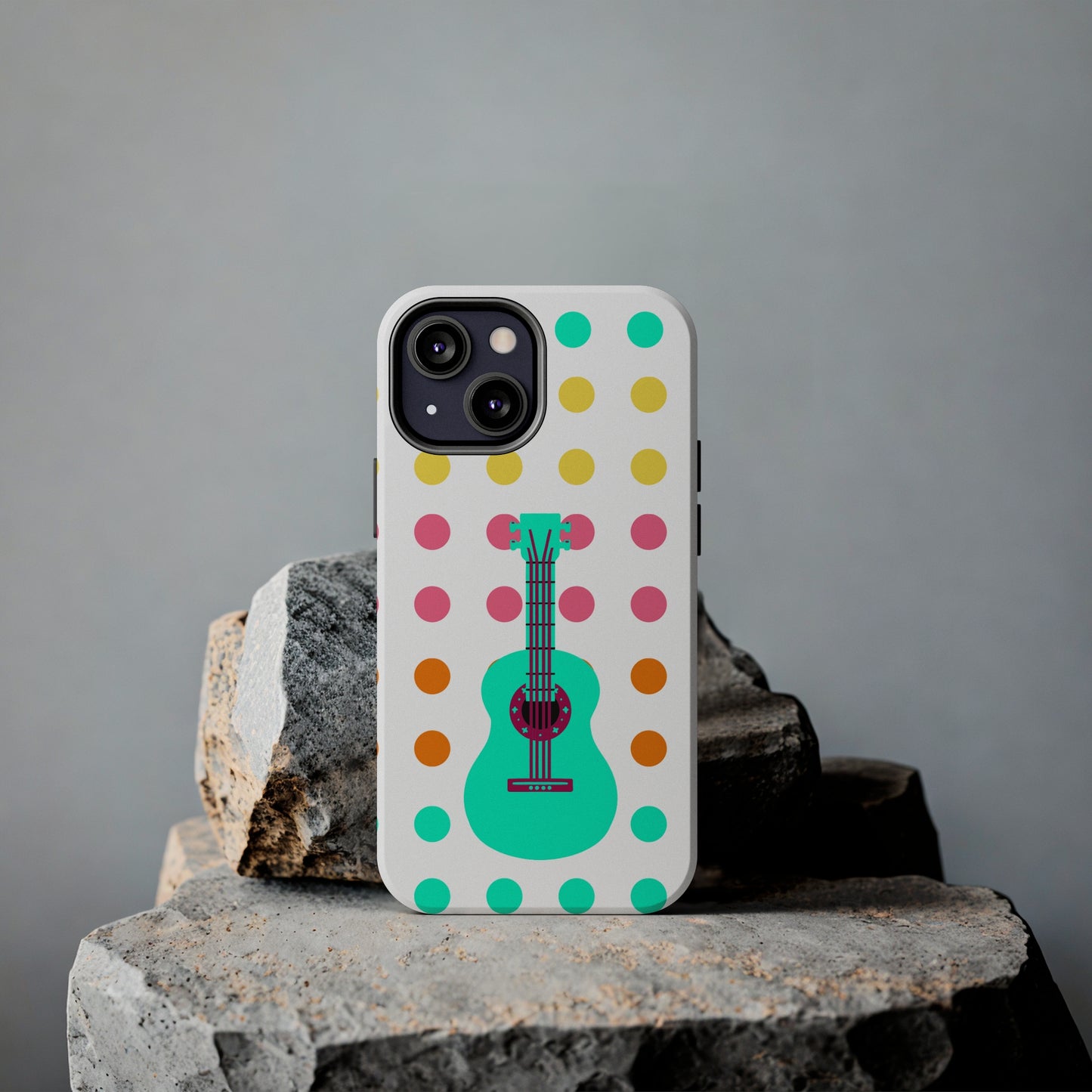 Guitar on Candy Buttons | Mostly iPhone Cases | MIC