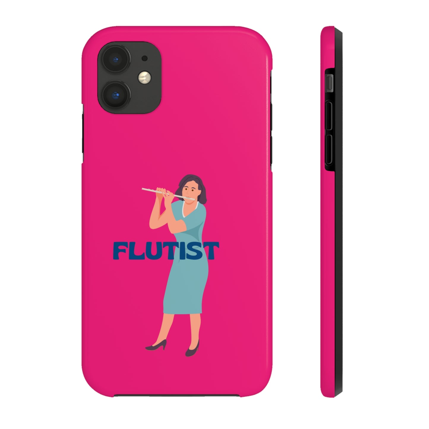 Standing Lady Flutist | Mostly iPhone Cases | MIC