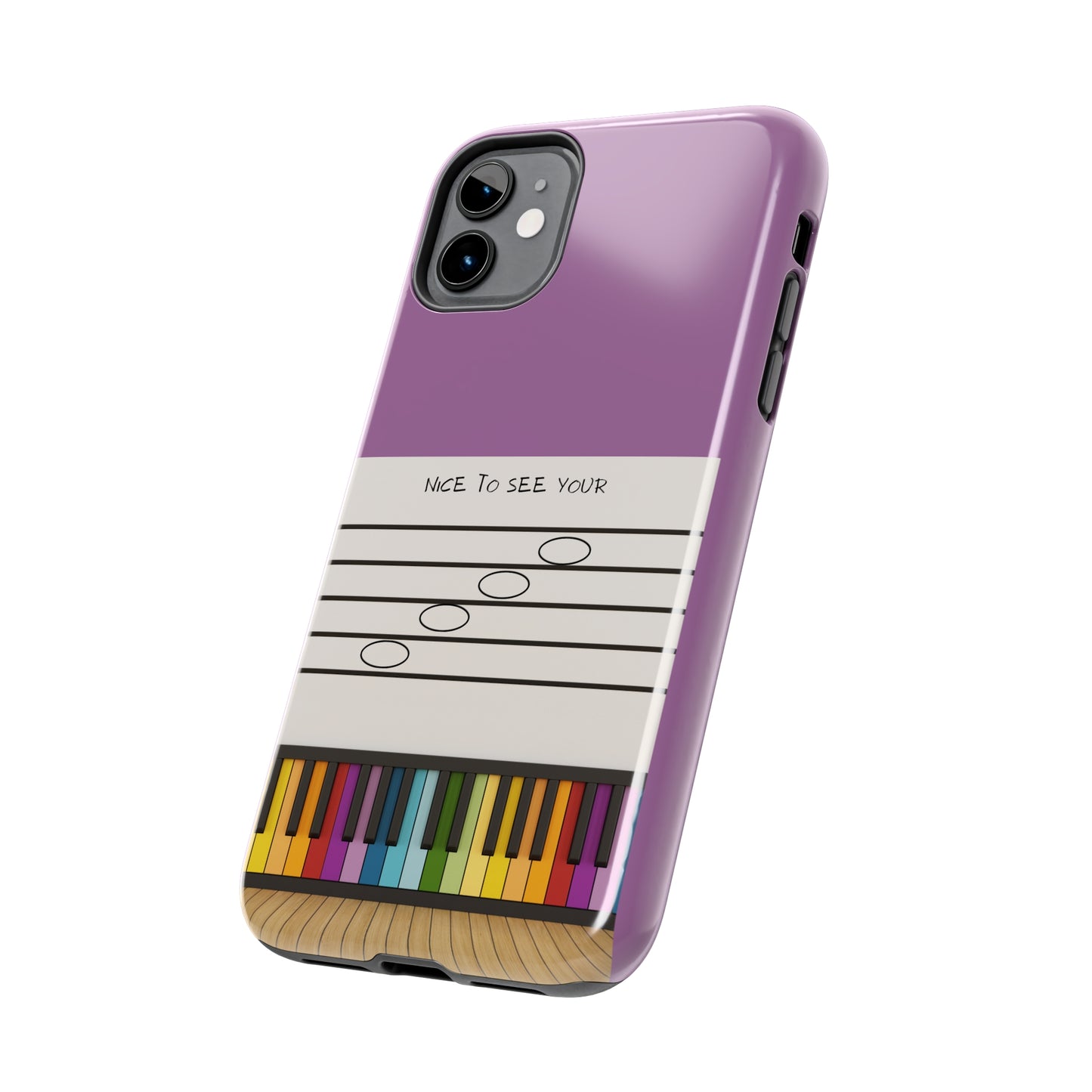 Purple Nice To See Your Face | Mostly iPhone Cases | MIC