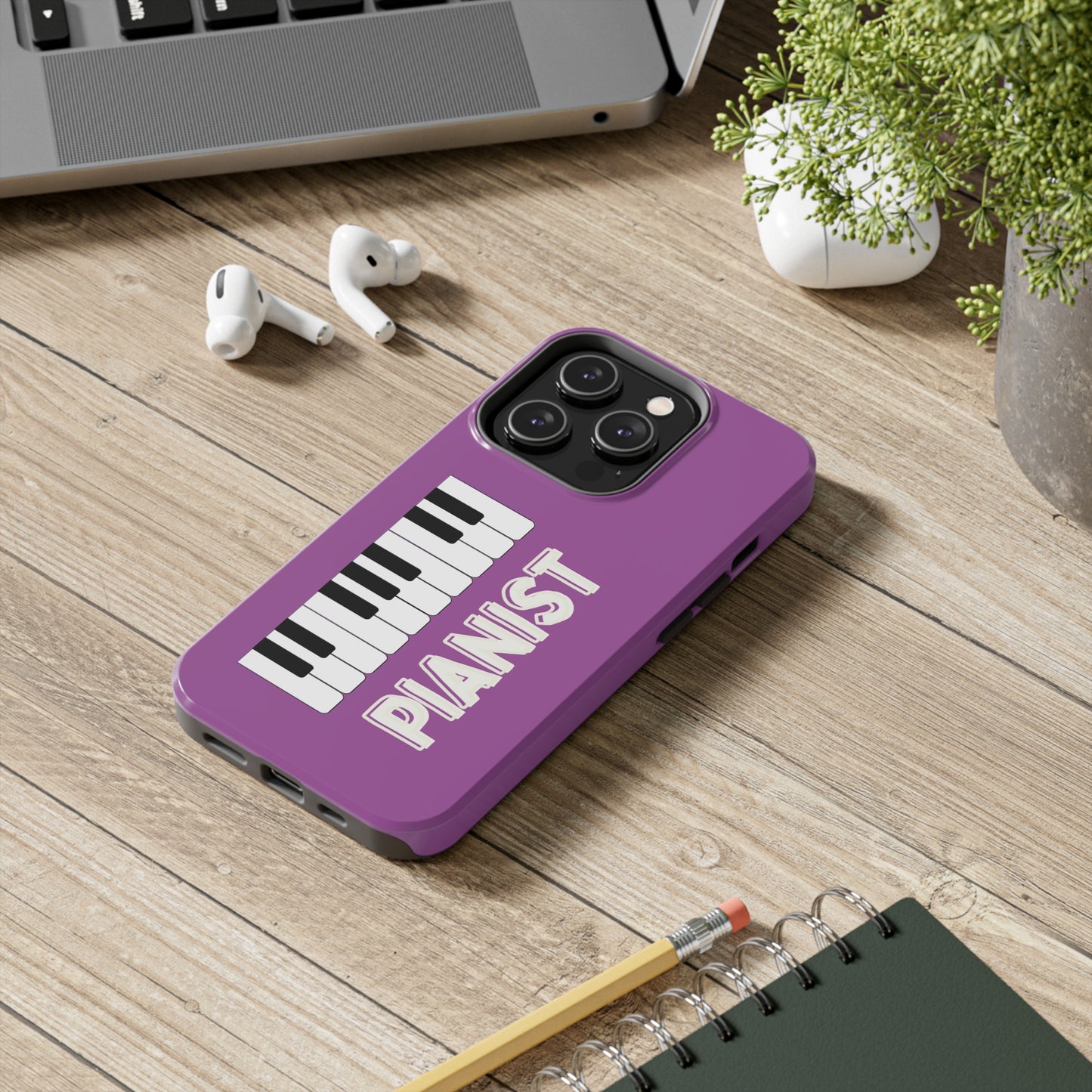 Pianist in Purple | Mostly iPhone Cases | MIC