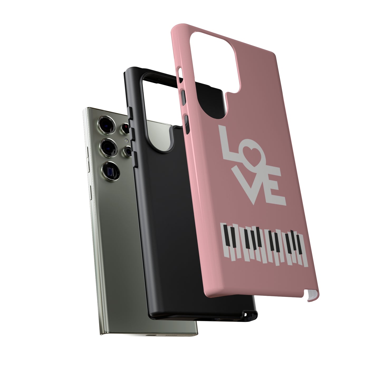 Pinkish Piano Love | Mostly Android Cases | MAC