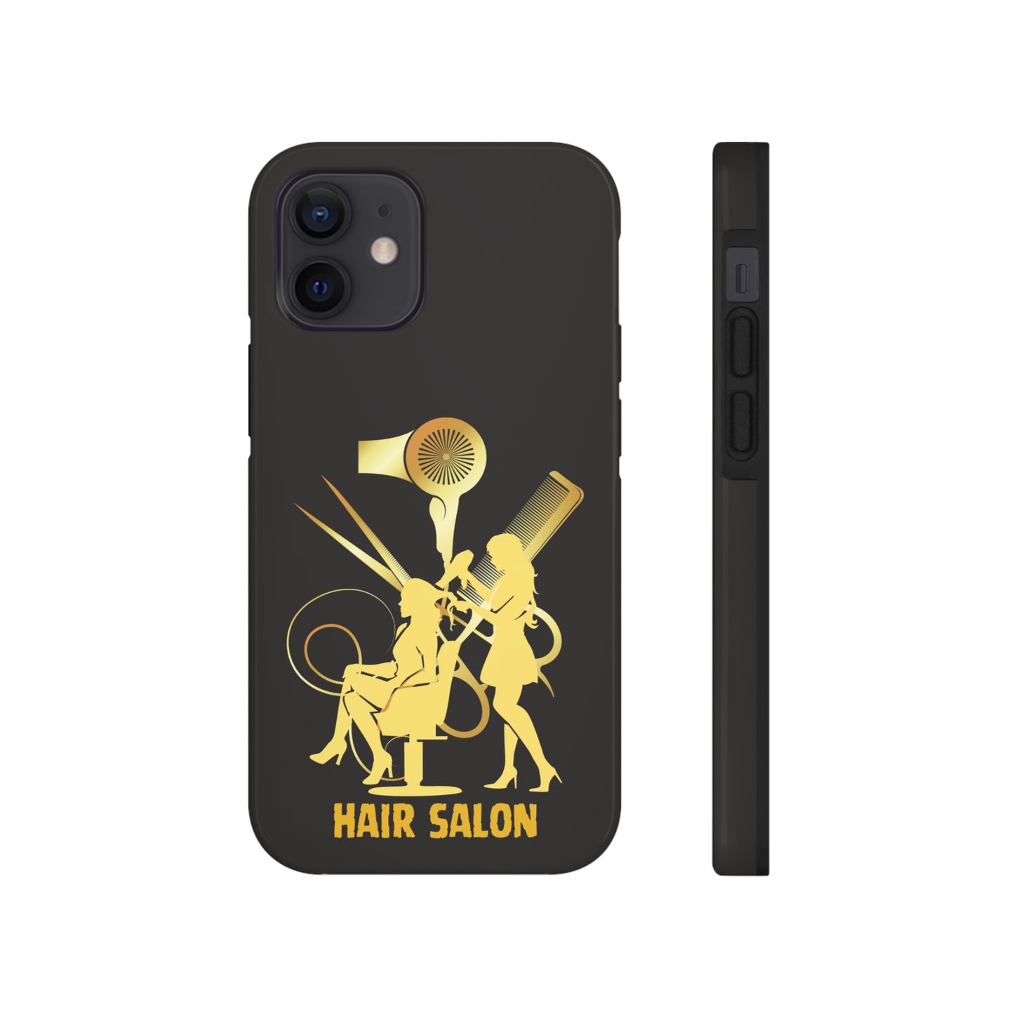 Black and Gold Hair Salon | Mostly iPhone Cases | MIC