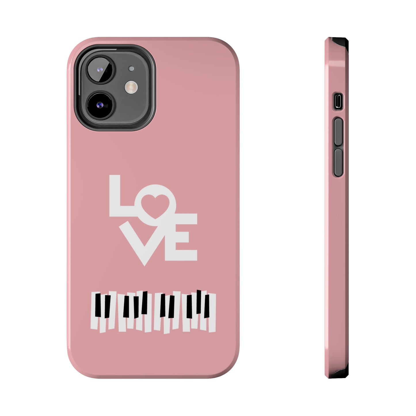 Pinkish Piano Love | Mostly iPhone Cases | MIC