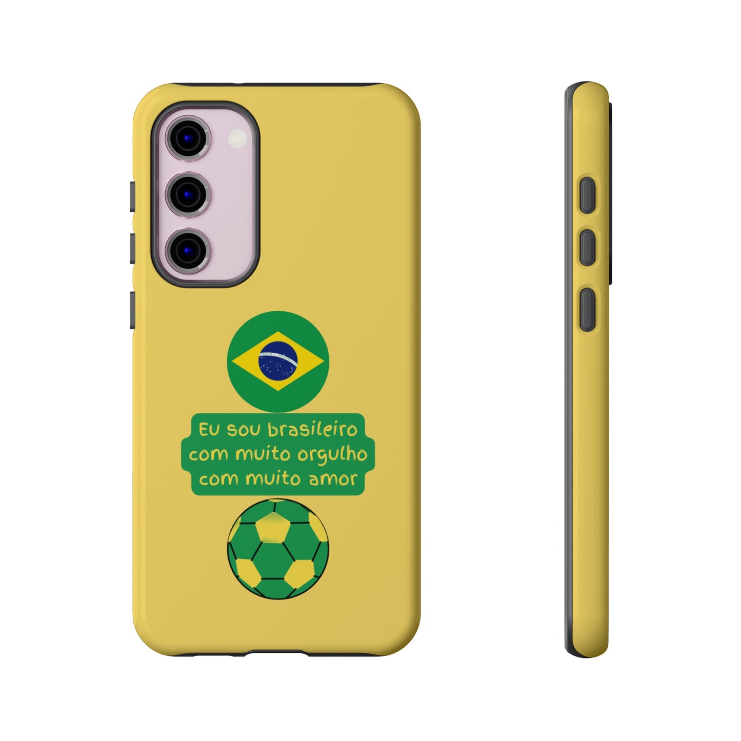 Brazilian Soccer Eu Sou Brasileiro | Mostly Android Cases | MAC