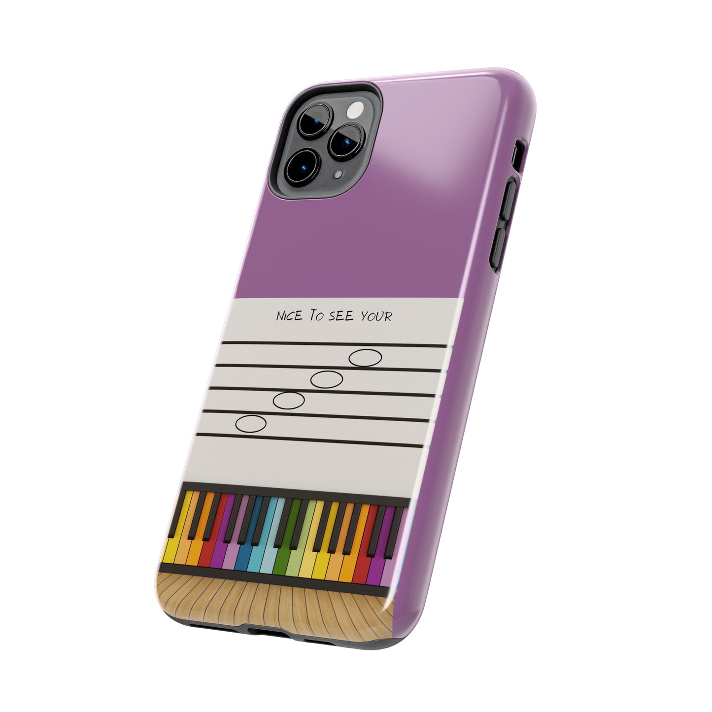 Purple Nice To See Your Face | Mostly iPhone Cases | MIC