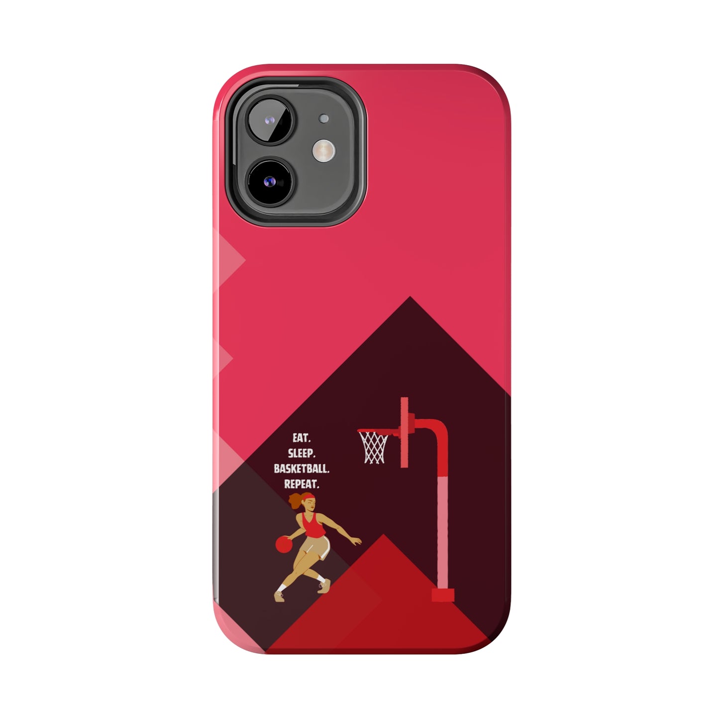 Red Basketball Girl | Mostly iPhone Cases | MIC