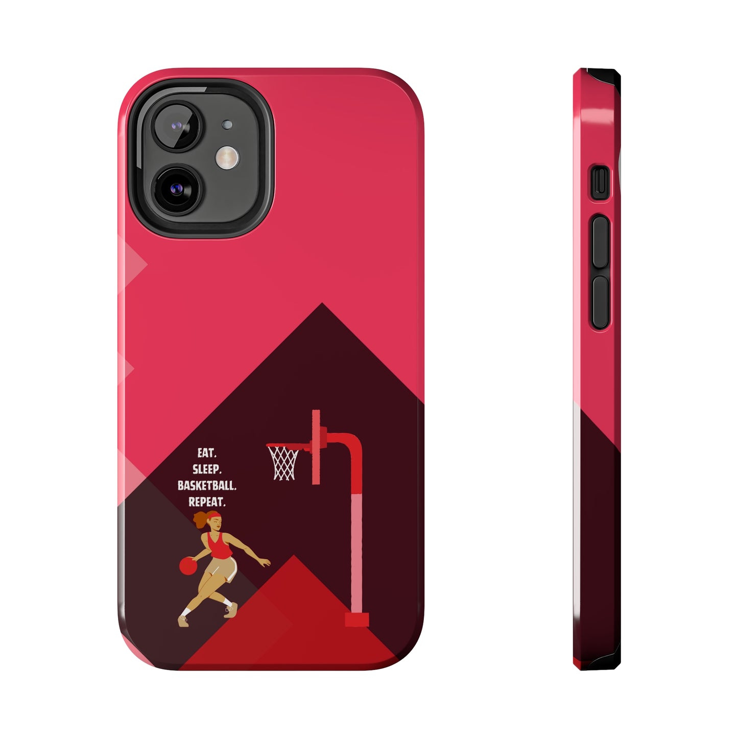 Red Basketball Girl | Mostly iPhone Cases | MIC