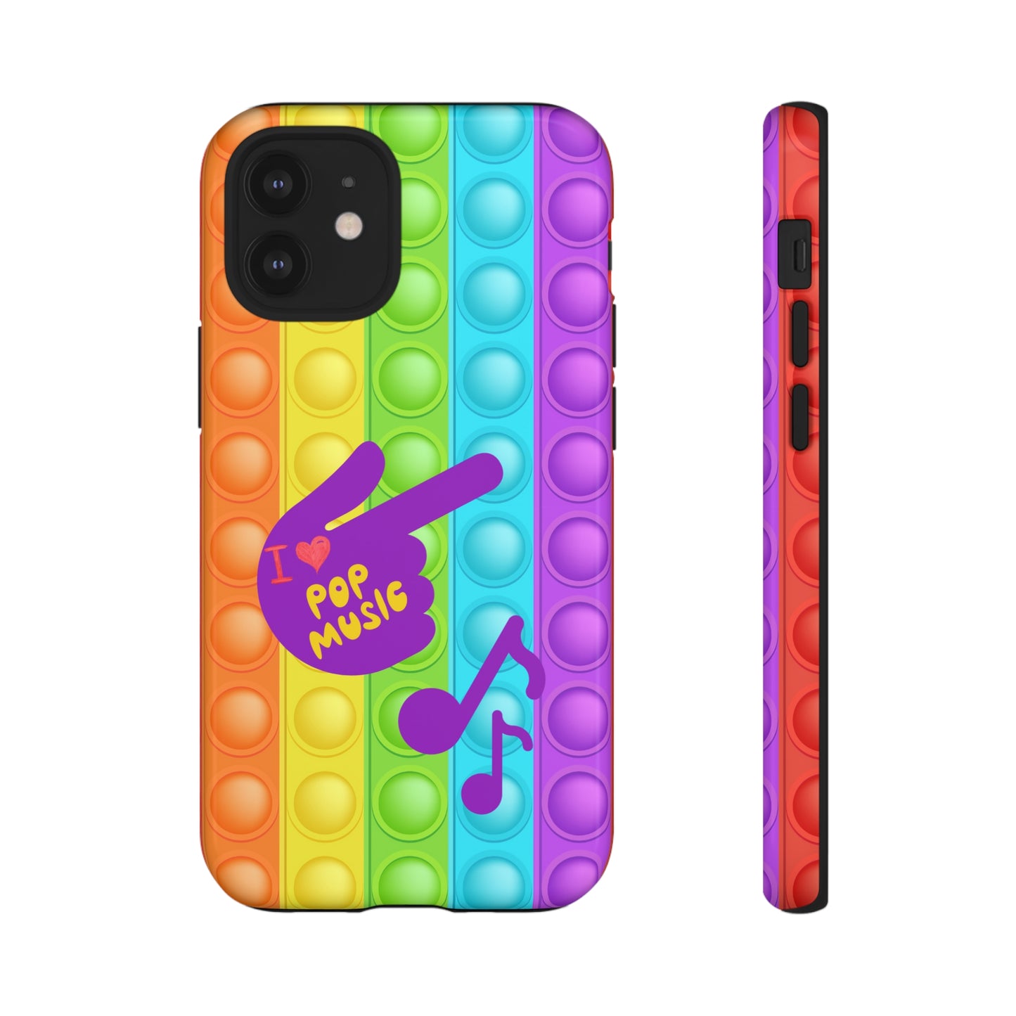 I Love Pop Music | Mostly Android Cases | MAC (not an actual pop it game)