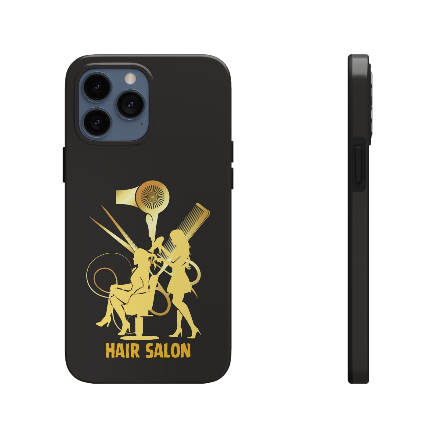 Black and Gold Hair Salon | Mostly iPhone Cases | MIC