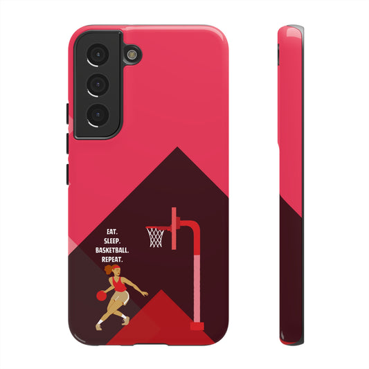 Red Basketball Girl | Mostly Android Cases | MAC