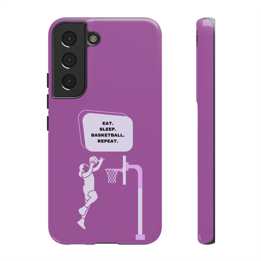 Purple Basketball Girl | Mostly Android Cases | MAC