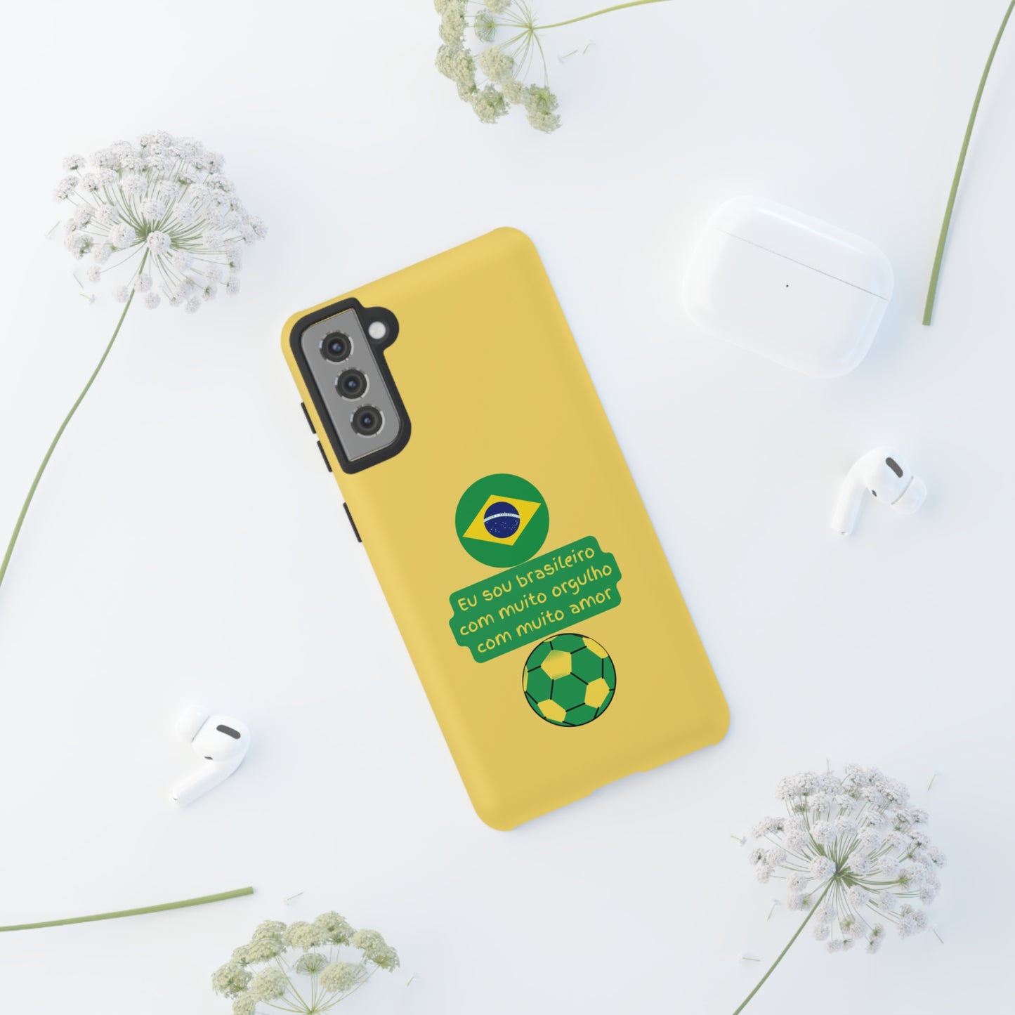 Brazilian Soccer Eu Sou Brasileiro | Mostly Android Cases | MAC