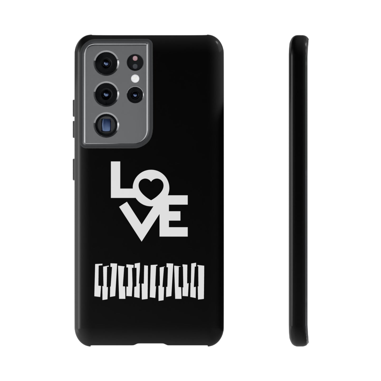 Black Piano Love | Mostly Android Cases | MAC